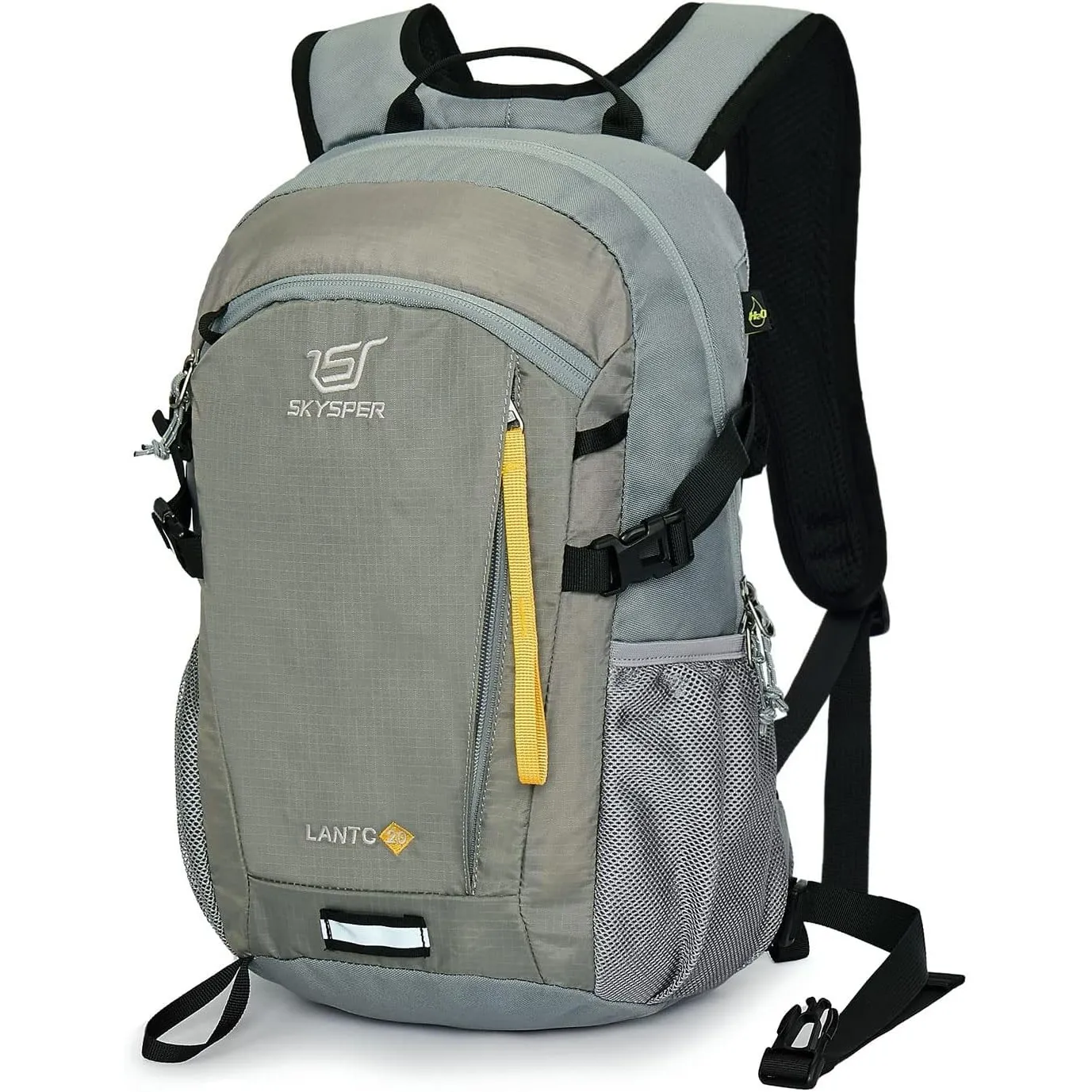 SKYSPER Leicht Wanderrucksack 20L Klein Rucksack mit Rückenbelüftung