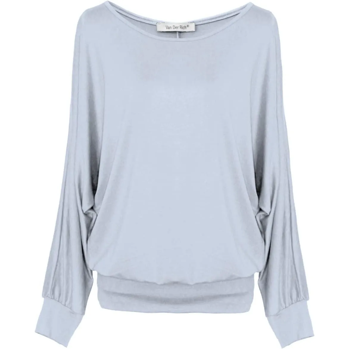 Van Der Rich ® - Oversize T-Shirt mit Fledermausärme - Damen
