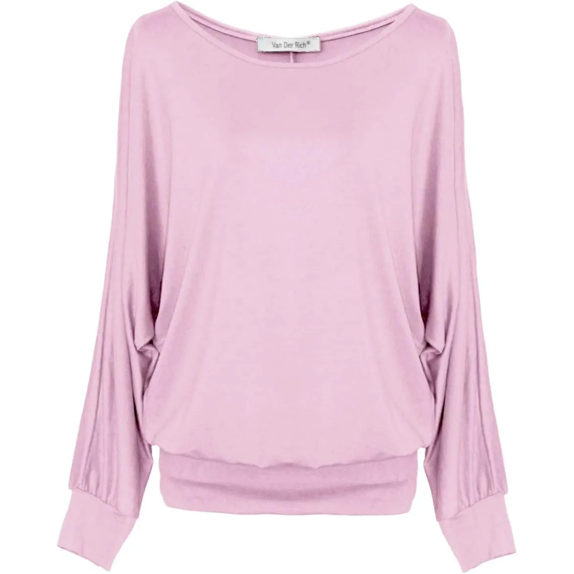 Van Der Rich ® - Oversize T-Shirt mit Fledermausärme - Damen