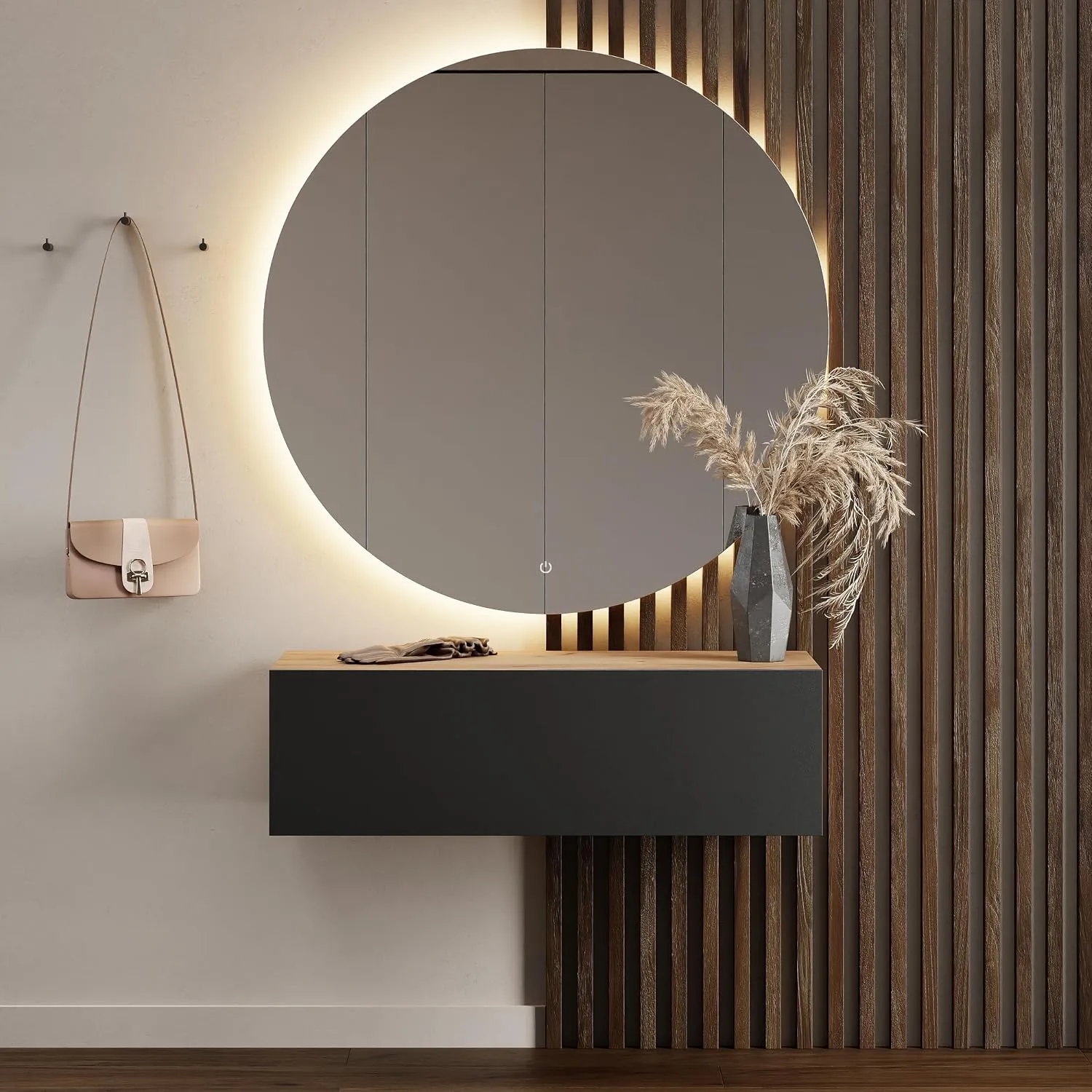 Planetmöbel Flur Möbel Garderobe 100 cm Hängeschrank