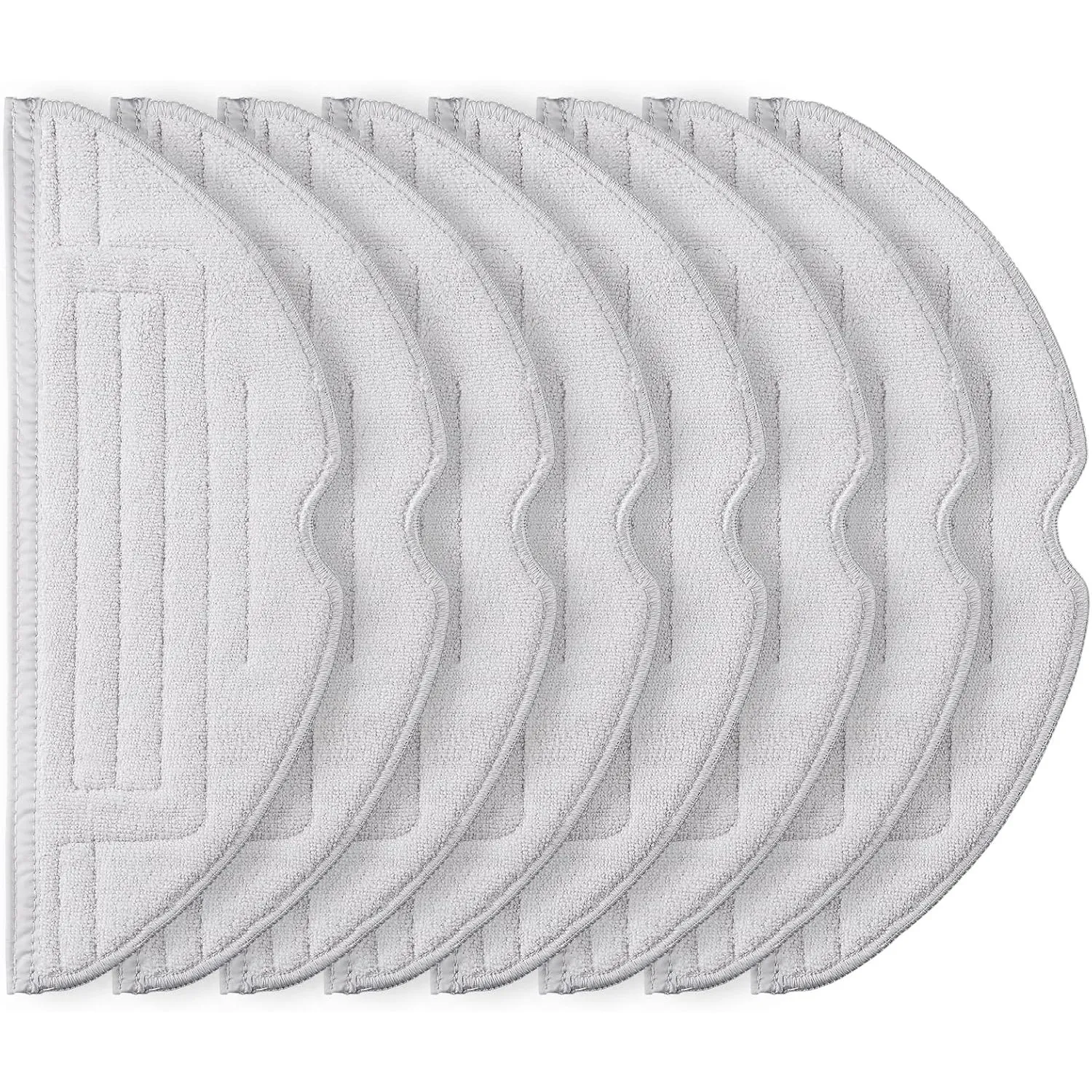 8 Stück Wischtücher für Roborock S8/S8+/S7 MaxV/S7 MaxV Plus/S7 MaxV Ultra/S7 Pro Ultra/S7/S7+ Saugroboter, Silberionen…