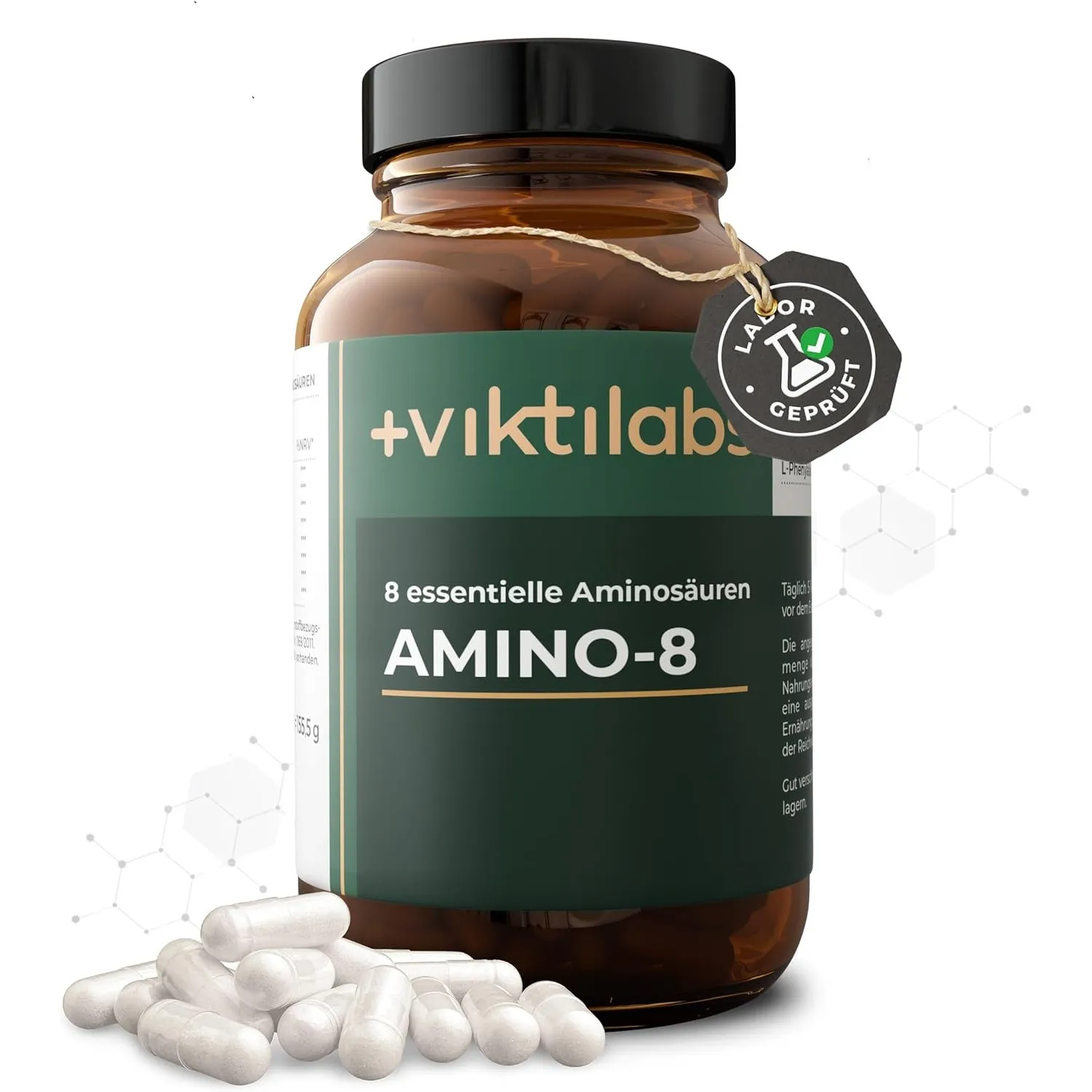 Amino 8 Aminosäuren Komplex - 998 mg pro Pressling - 99% Verwertungsrate