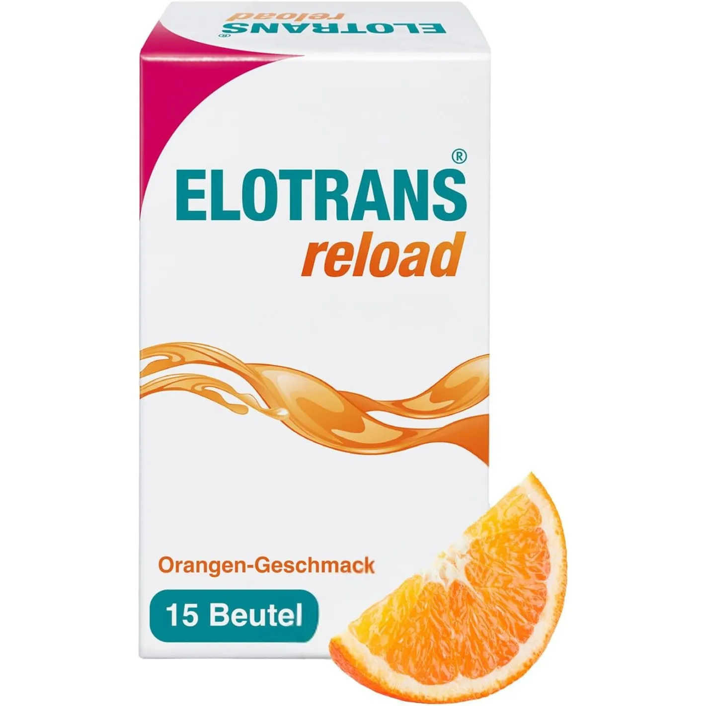 Elotrans Reload - Isotonische Elektrolyt-Glucose-Mischung - Nahrungsergänzungsmittel mit Magnesium, Kaliumchlorid, Chol…