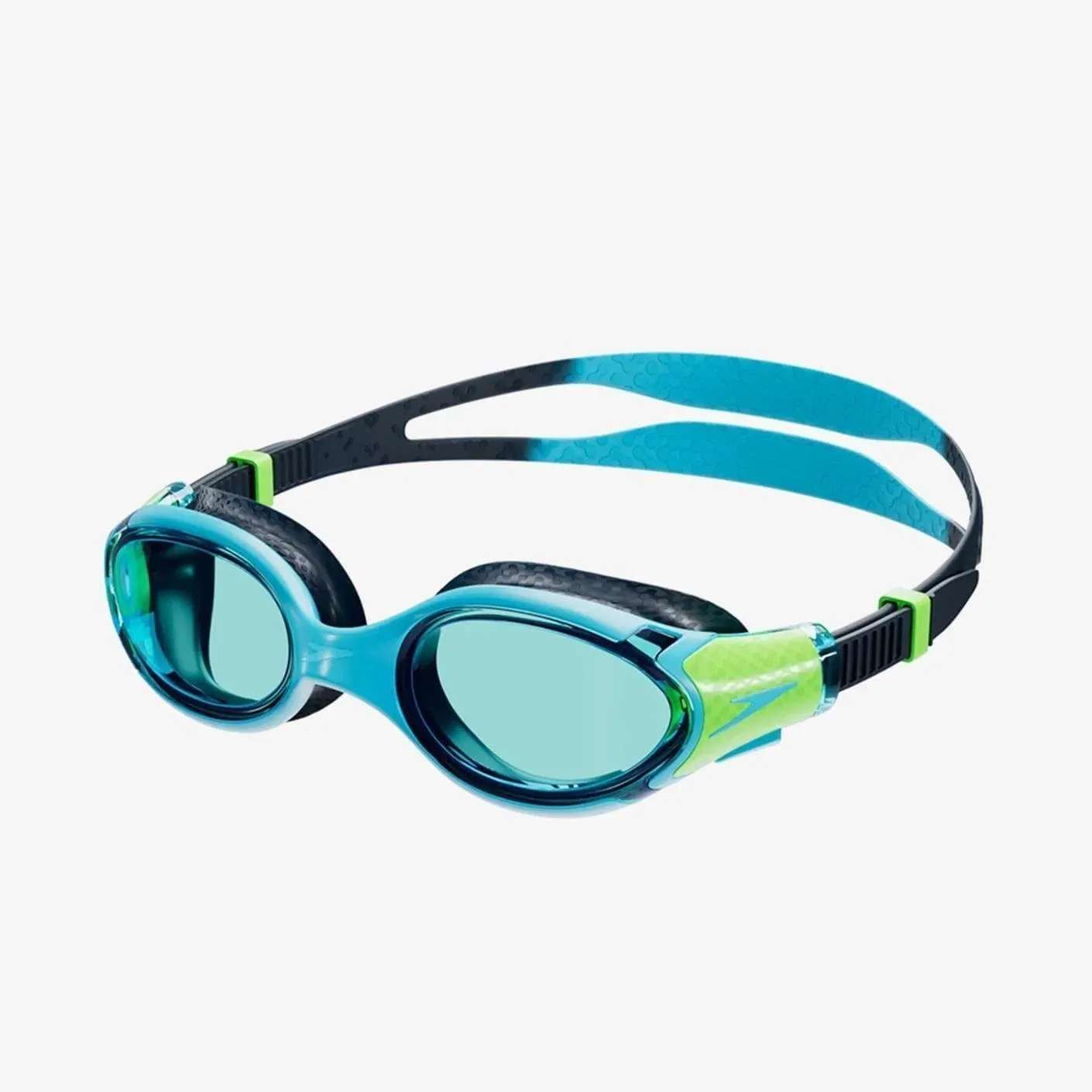Speedo Unisex Kinder Biofuse 2.0 Schwimmbrille | Patentierte einfache Anpassung | Anti-Beschlag | Wasserdicht | Verbess…