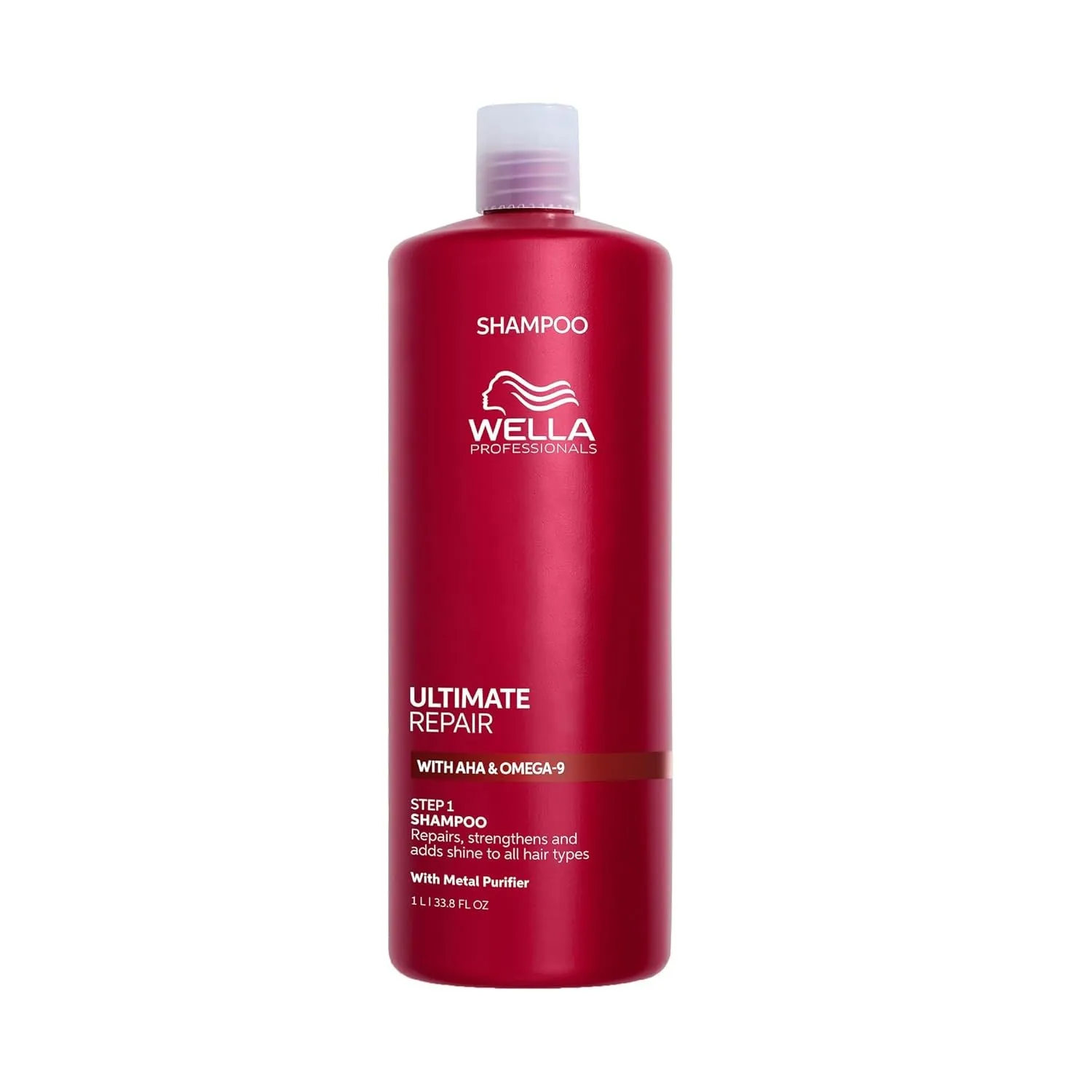 Wella Professionals ULTIMATE REPAIR Shampoo – Leichtes, pflegendes Creme-Shampoo für geschädigtes Haar