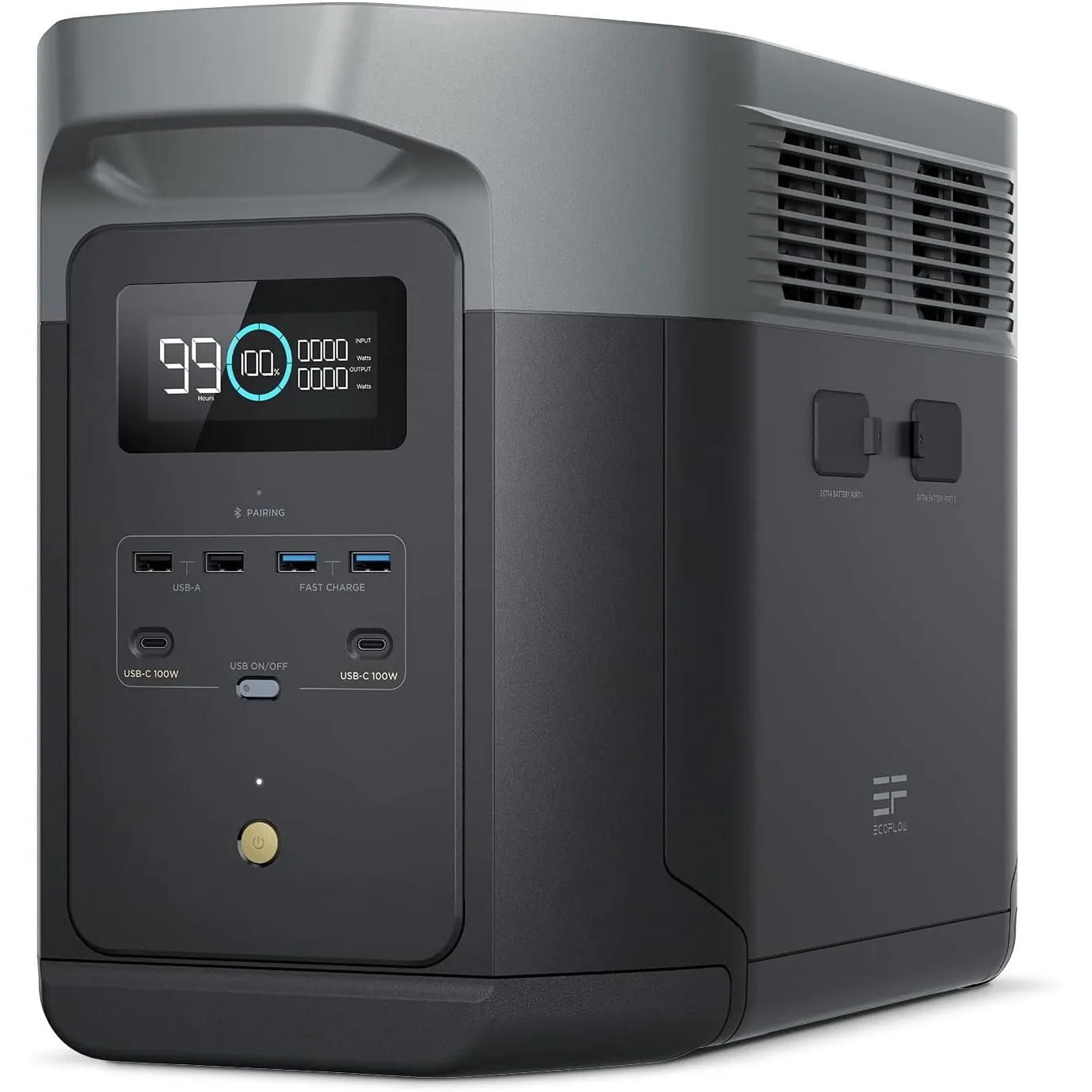 EcoFlow DELTA 2 Max tragbare Powerstation 2 048 Wh, 3000W Max Ausgang