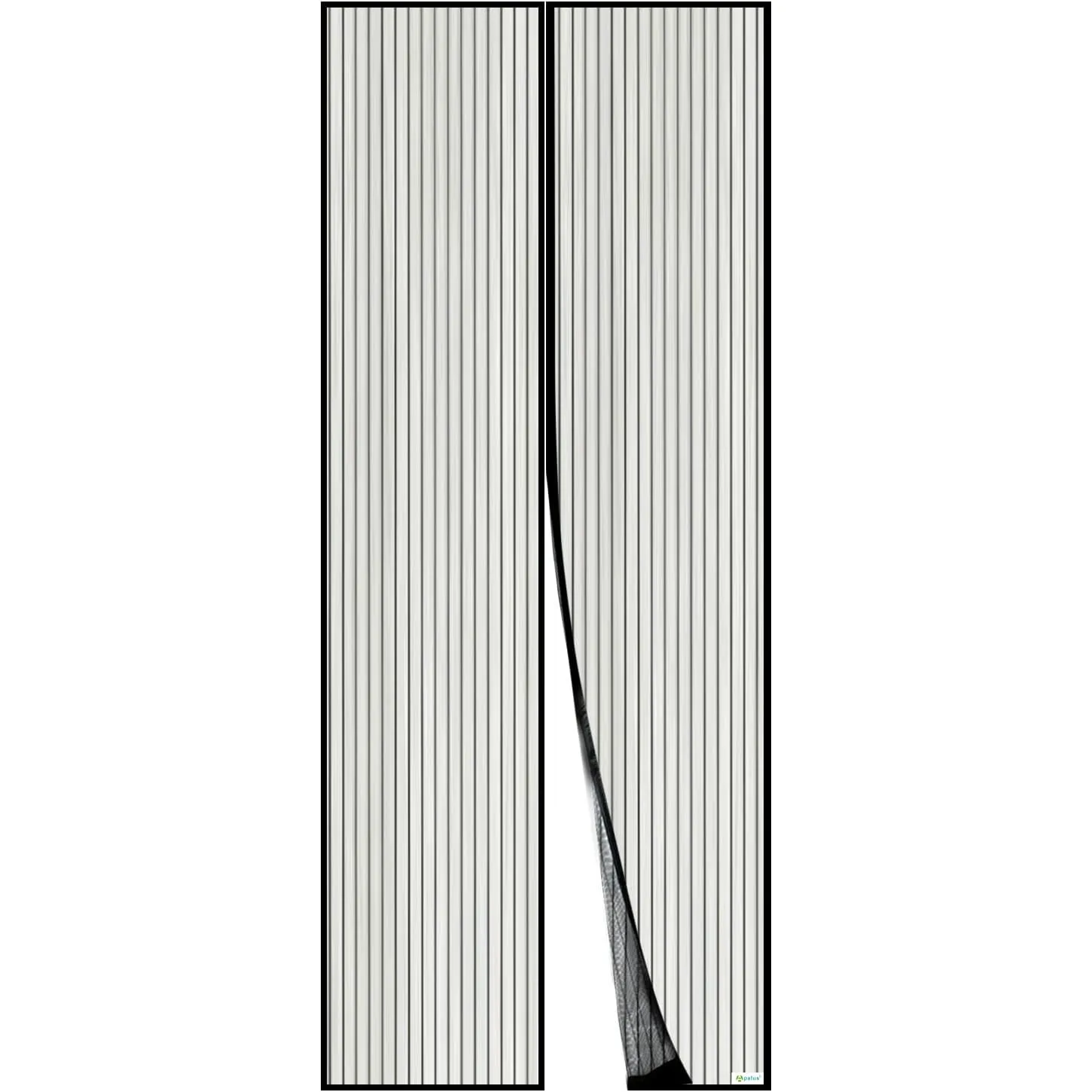 Apalus Fliegengitter Tür, Magnet Insektenschutz 110x210cm, Der Magnetvorhang Ist Ideal Für Die Balkontür, Kellertür und…