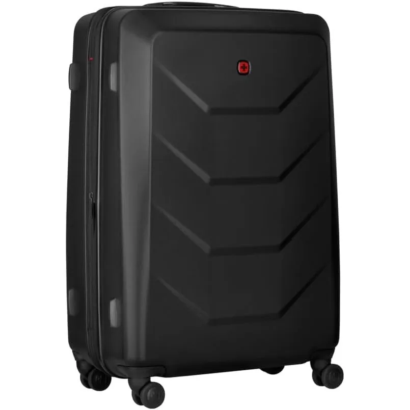 WENGER Prymo Large Hartschalenkoffer mit 4 Rollen, Trolley, Groß, 93 (107) l, Sicherheitsschloss, Damen Herren, Reisen …