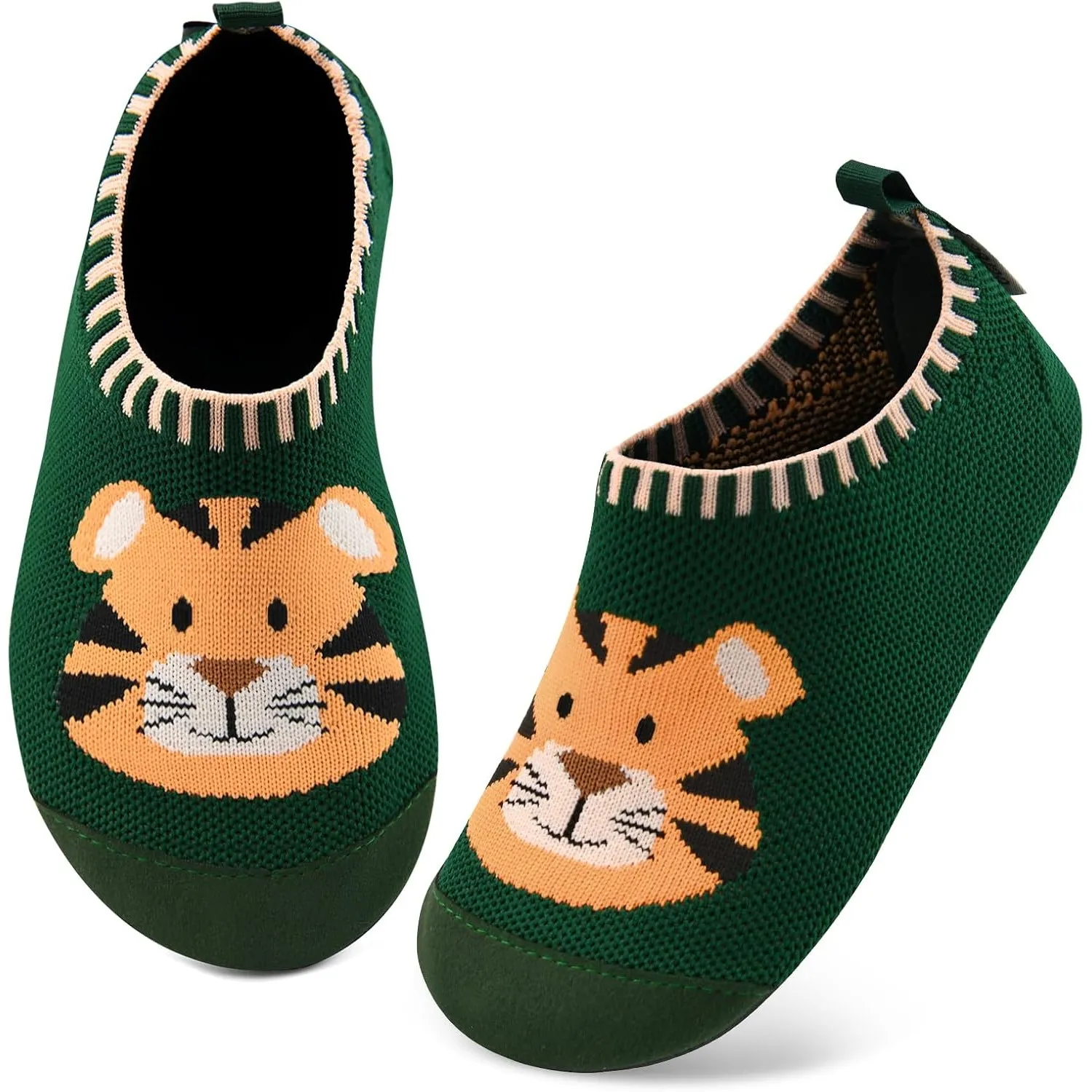 Kyopp Hausschuhe Kinder Mädchen Barfussschuhe Kindergarten Slippers Jungen