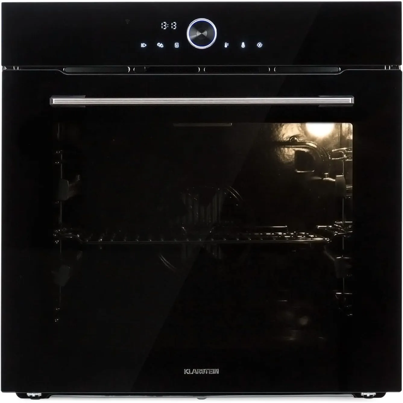 Klarstein Backofen, Einbau-Backofen mit 11 Modi, Einbaugerät mit Stecker, Einbaubackofen Auftau & Grill-Funktion, 73L O…
