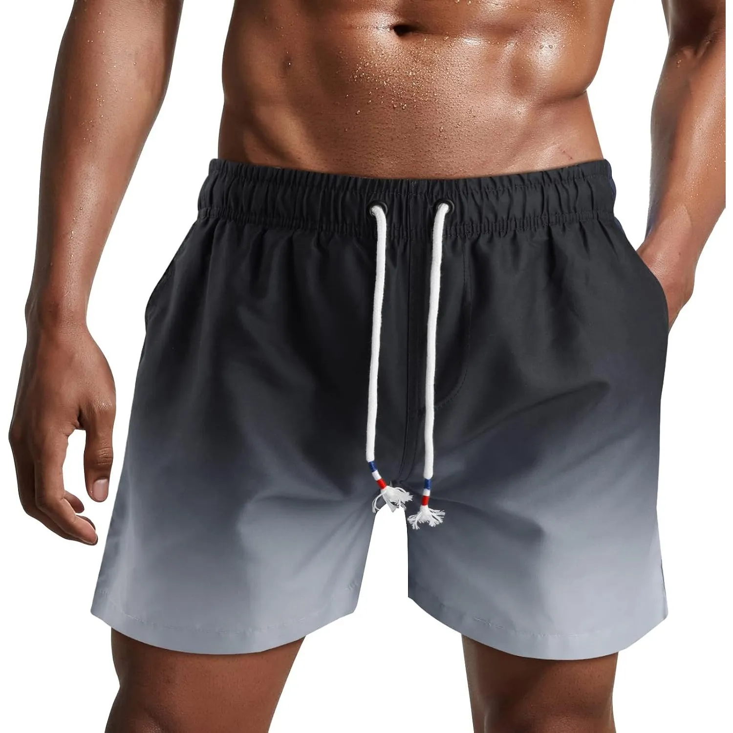 Badehose für Herren Badeshorts Shorts Sportbekleidung Meshfutter | Shorts,Schnelltrocknend,Kurzen,Sporthose,Atmungsakti…