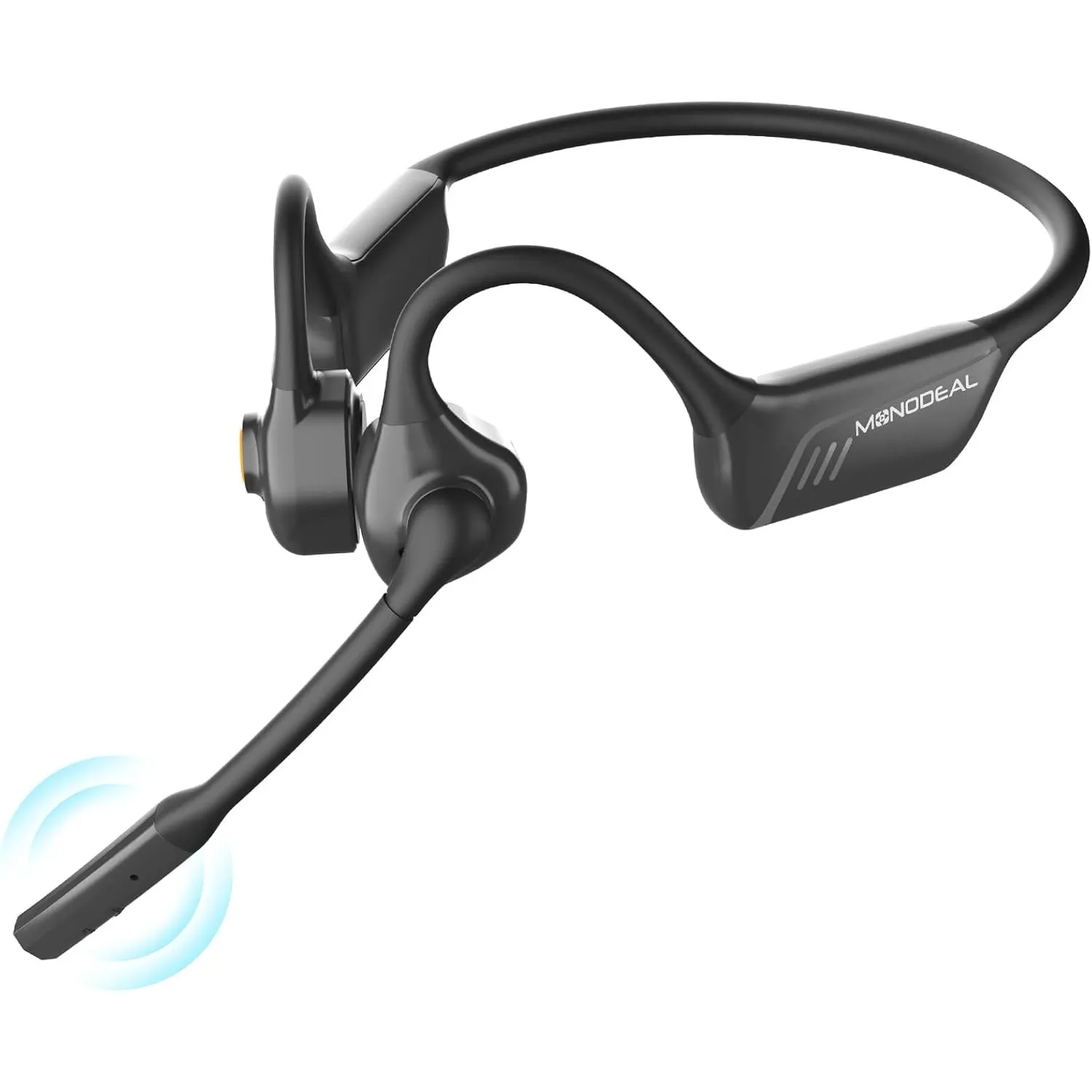 Bluetooth Headset mit Mikrofon Stummschalttaste für Büro Meeting Autofahren