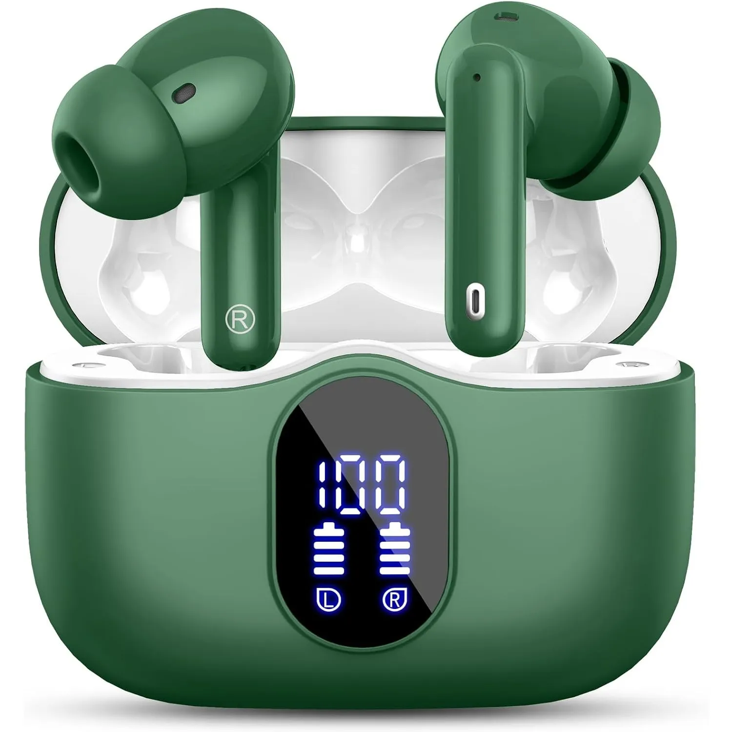 Kopfhörer Kabellos Bluetooth, Bluetooth 5.4 Kopfhörer, Tiefer Bass Ohrhörer