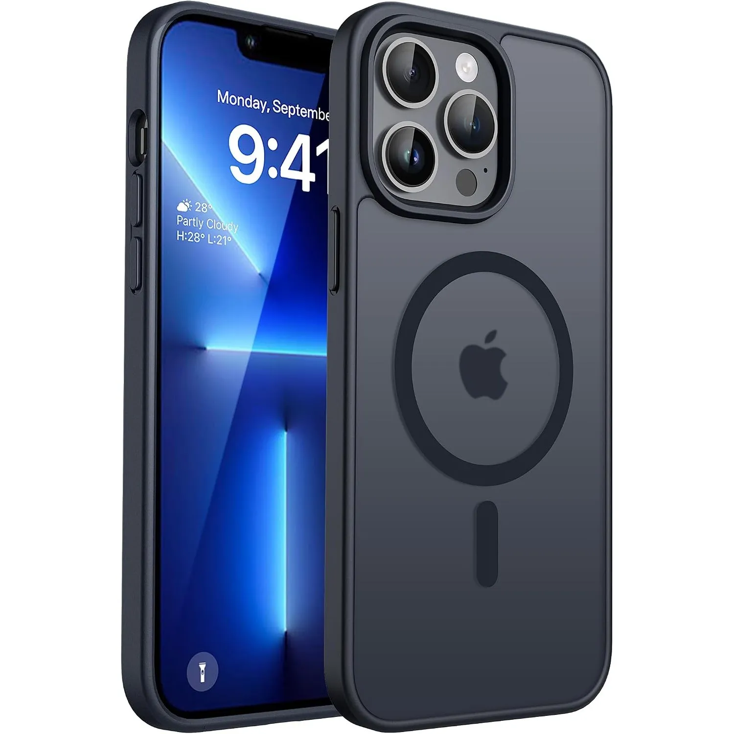 CACOE für iPhone 13 Pro Max Hülle mit Militärschutz für MagSafe Handyhülle