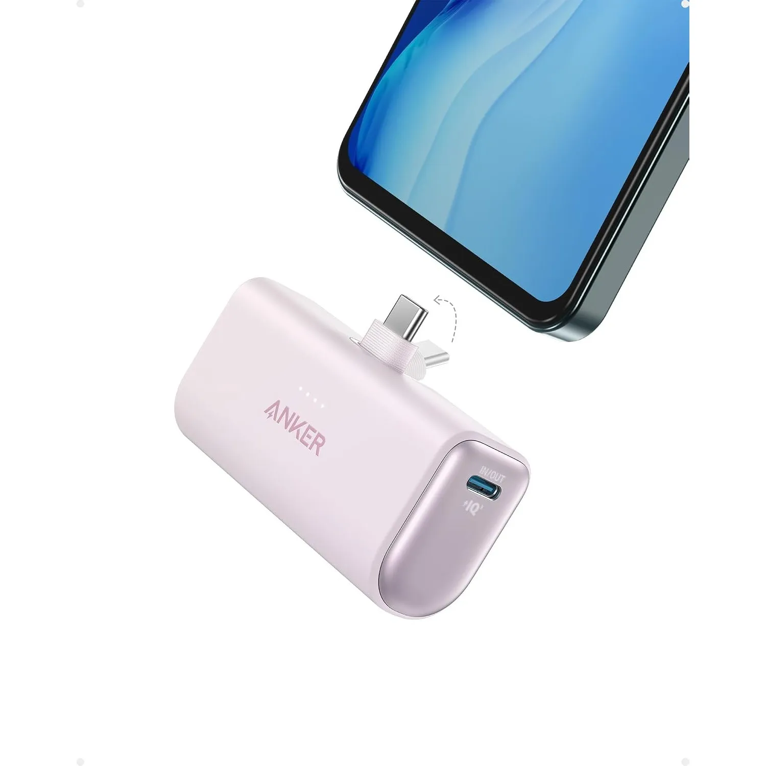 Anker Nano 5000mAh Powerbank, 22,5W Max, Faltbarer USB-C Stecker