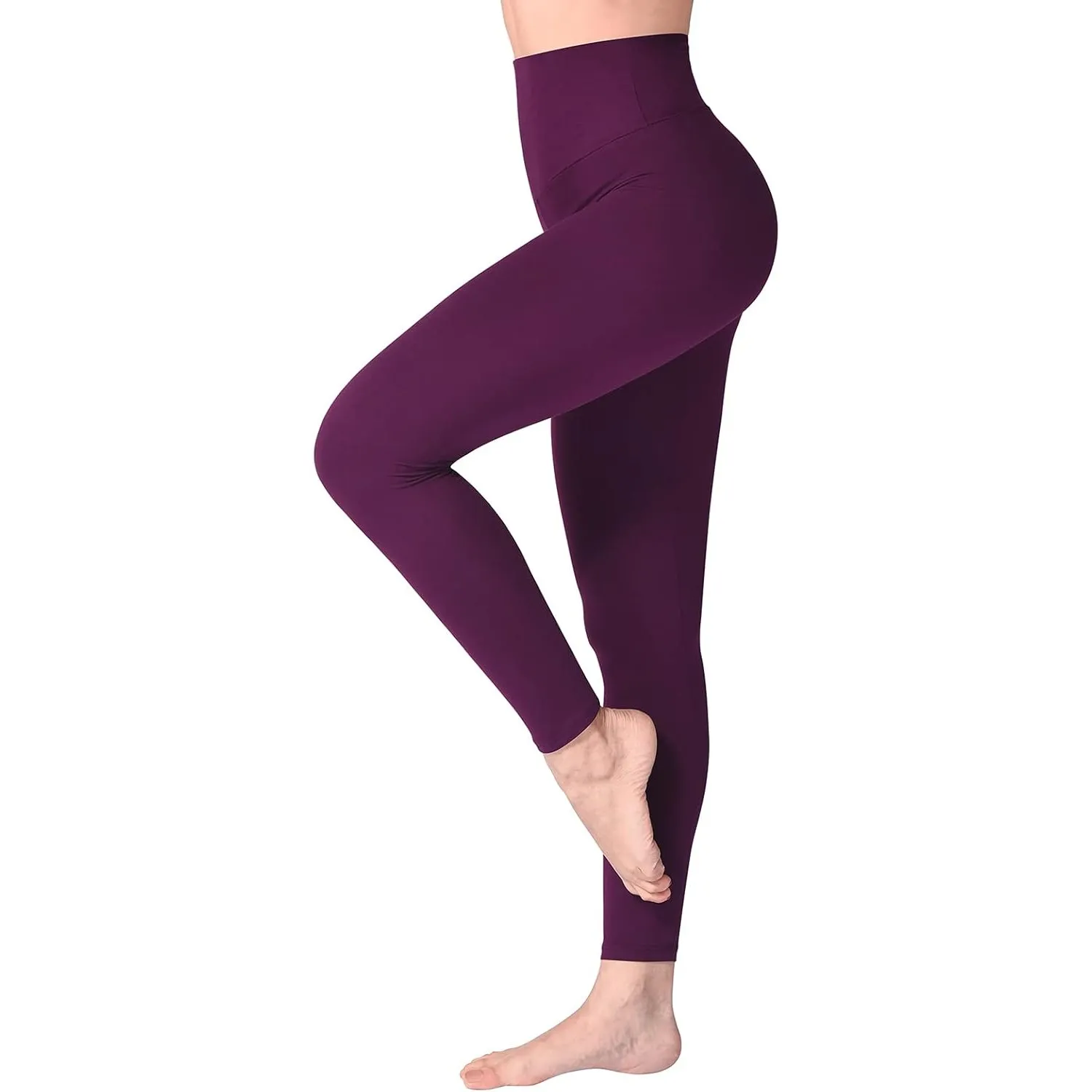 SINOPHANT Leggings Damen High Waist - Blickdicht Leggins mit Bauchkontrolle für Sport Yoga Gym