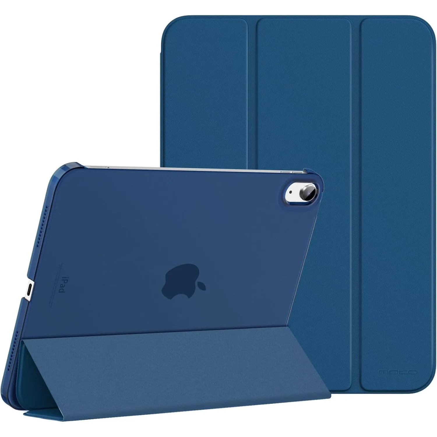 MoKo Hülle für iPad (A16) 11. Generation 11 Zoll 2025, iPad 10. Generation 10,9 Zoll 2022, Schlanke Stand Schutzhülle m…
