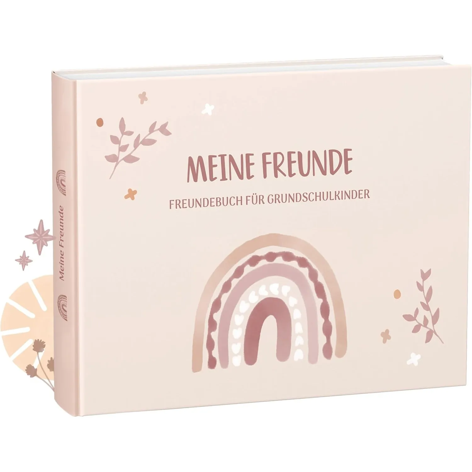 mintkind® „Meine Schulfreunde“ Freundebuch Schule Mädchen und Jungen Boho Design | Freundschaftsbuch Grundschule | Mein…