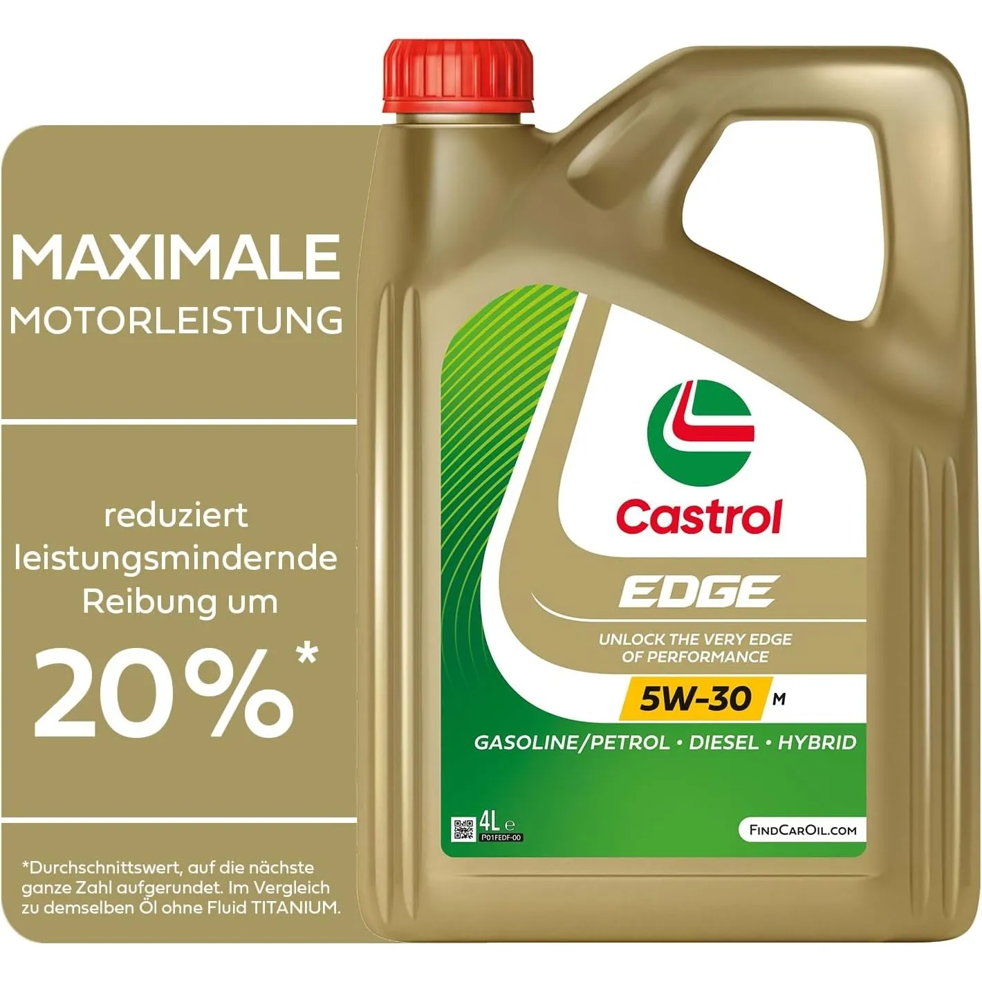 Castrol EDGE 5W-30 M Motoröl, 4L