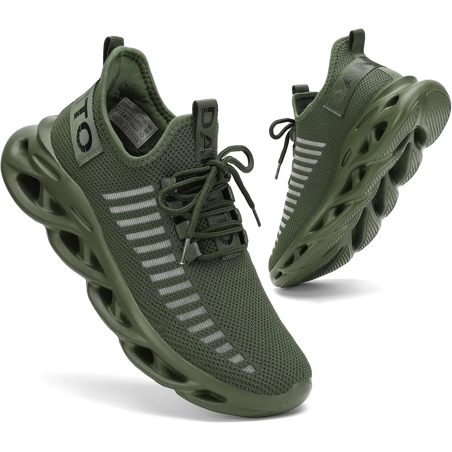 DANNTO Laufschuhe Herren Turnschuhe Damen Sneaker Leichte Atmungsaktiv rutschfeste Sportschuhe Gym Fitness Outdoor Schu…