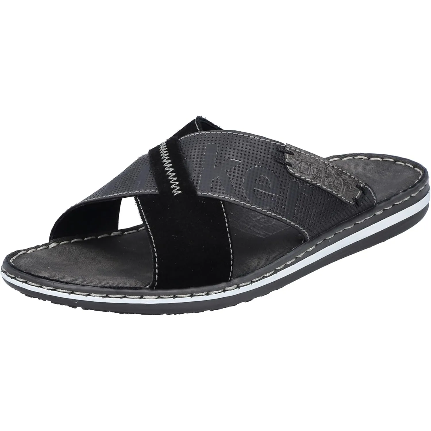 Rieker Herren Pantoletten 21098, Männer Slipper