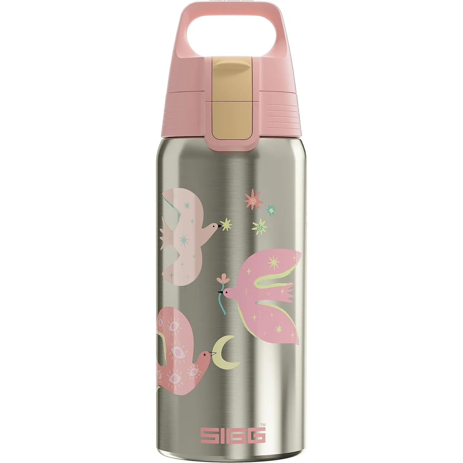 Sigg - Isolierte Trinkflasche Kinder - Shield Therm One Fly Away - Kohlensäuregeeignet - Auslaufsicher - Spülmaschinenf…