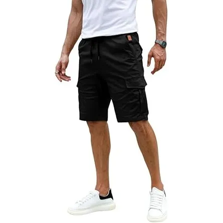 Elegancity Kurze Hosen Herren Cargo Shorts Freizeithose | Sommer Chino Shorts Mit 6 Taschen,Kurze Cargohosen,Elastische…