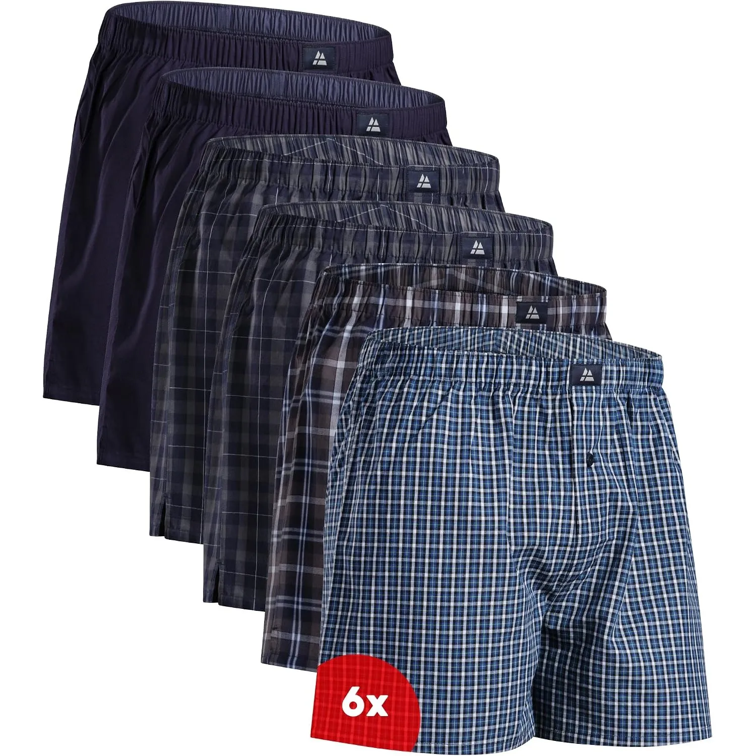 DANISH ENDURANCE American Boxershorts (4er | 6er Pack), 100% Bio-Baumwolle Herren Boxershorts, Weich, Atmungsaktiv, für…