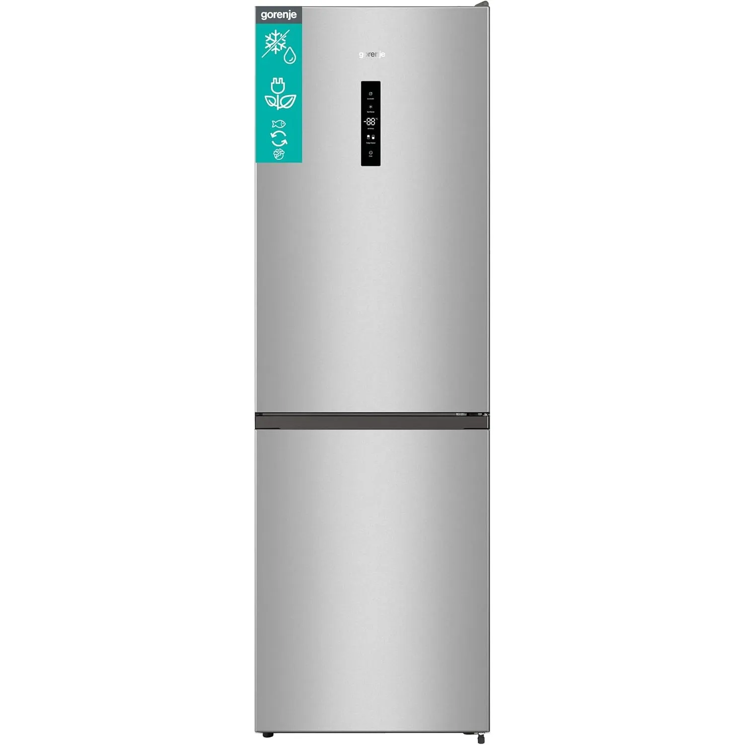 Gorenje NRK619CAXL4 Kühl-Gefrierkombination Edelstahl