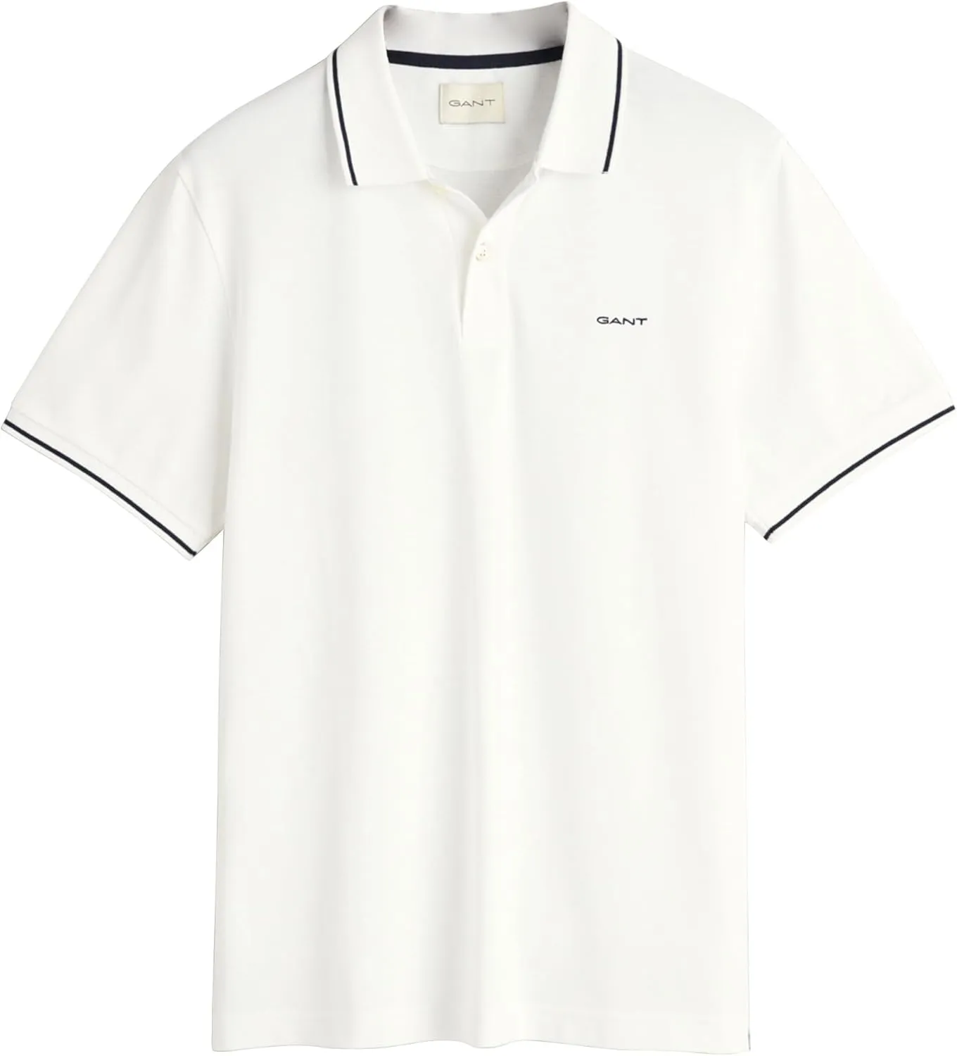 Gant Herren Tipping Ss Pique Rugger Tipping SS Pique Rugger