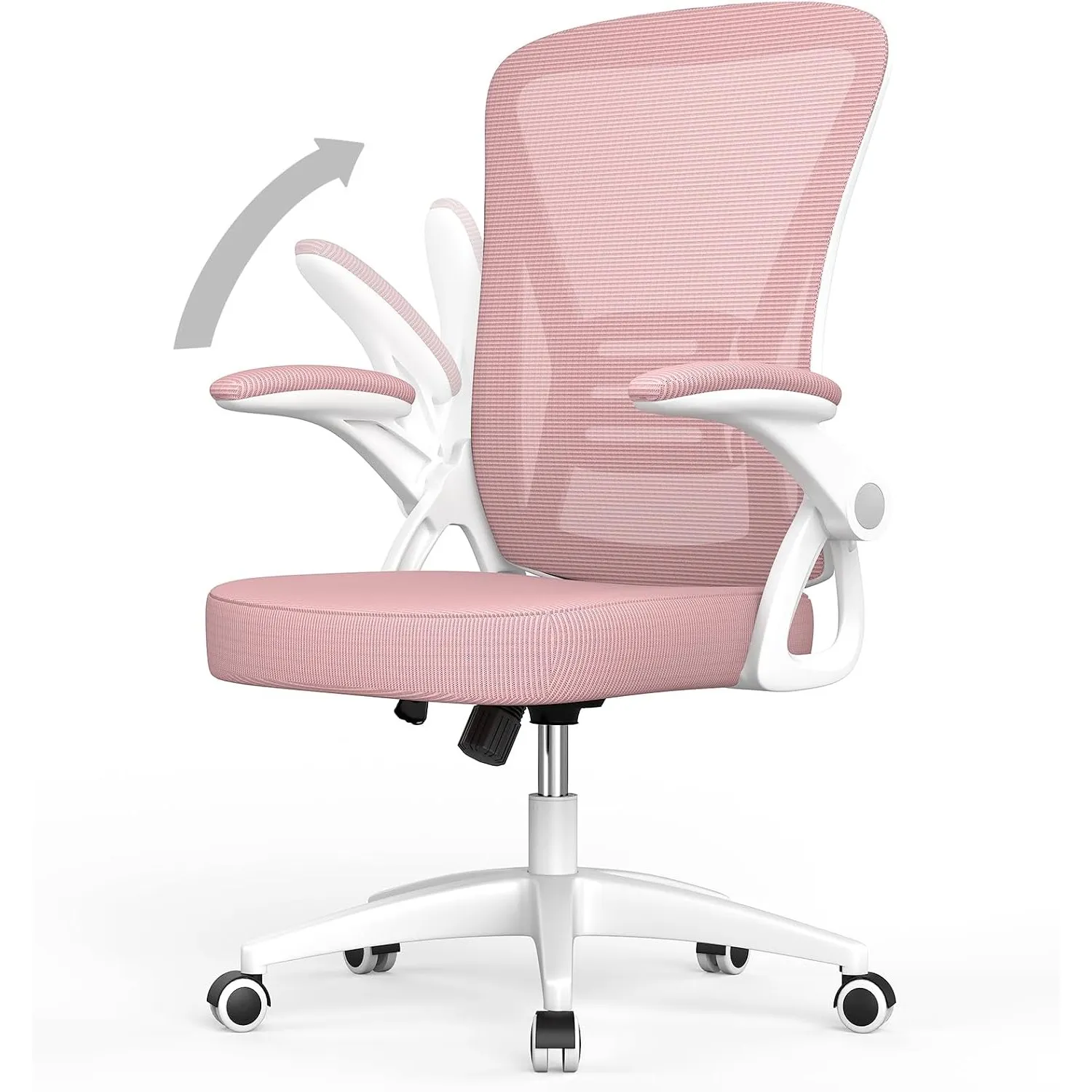 rattantree Bürostuhl, Ergonomischer Schreibtischstuhl mit Lendenwirbelstütze, Verstellbare Armlehnen, Höhenverstellbar,…