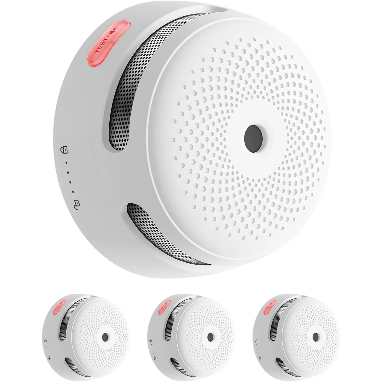 X-Sense Smart Rauchmelder XS01-M ohne SBS50 Basisstation, Zertifiziert nach EN 14604, Funkrauchmelder mit WLAN, vernetz…