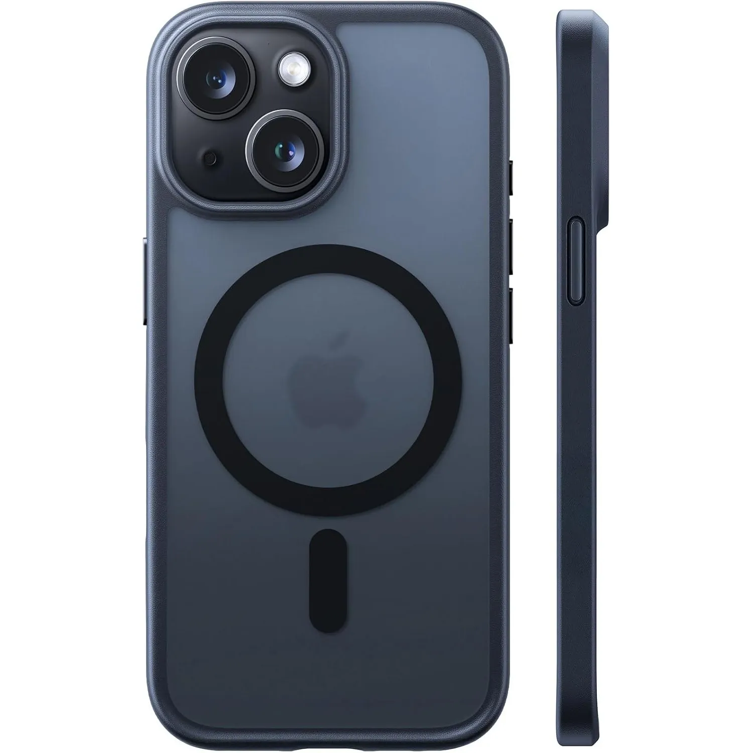 TORRAS Guardian-Mag für iPhone 15 Hülle für MagSafe (Zertifizierte Magnetkraft und Schutzkraft) Matt Handyhülle iPhone …
