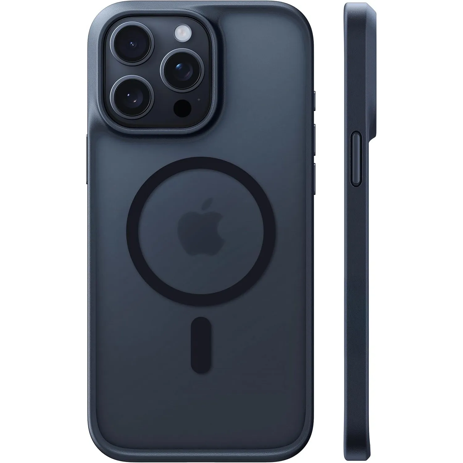 TORRAS Guardian-Mag für iPhone 15 Pro Hülle für MagSafe 15 Pro Case Schwarz