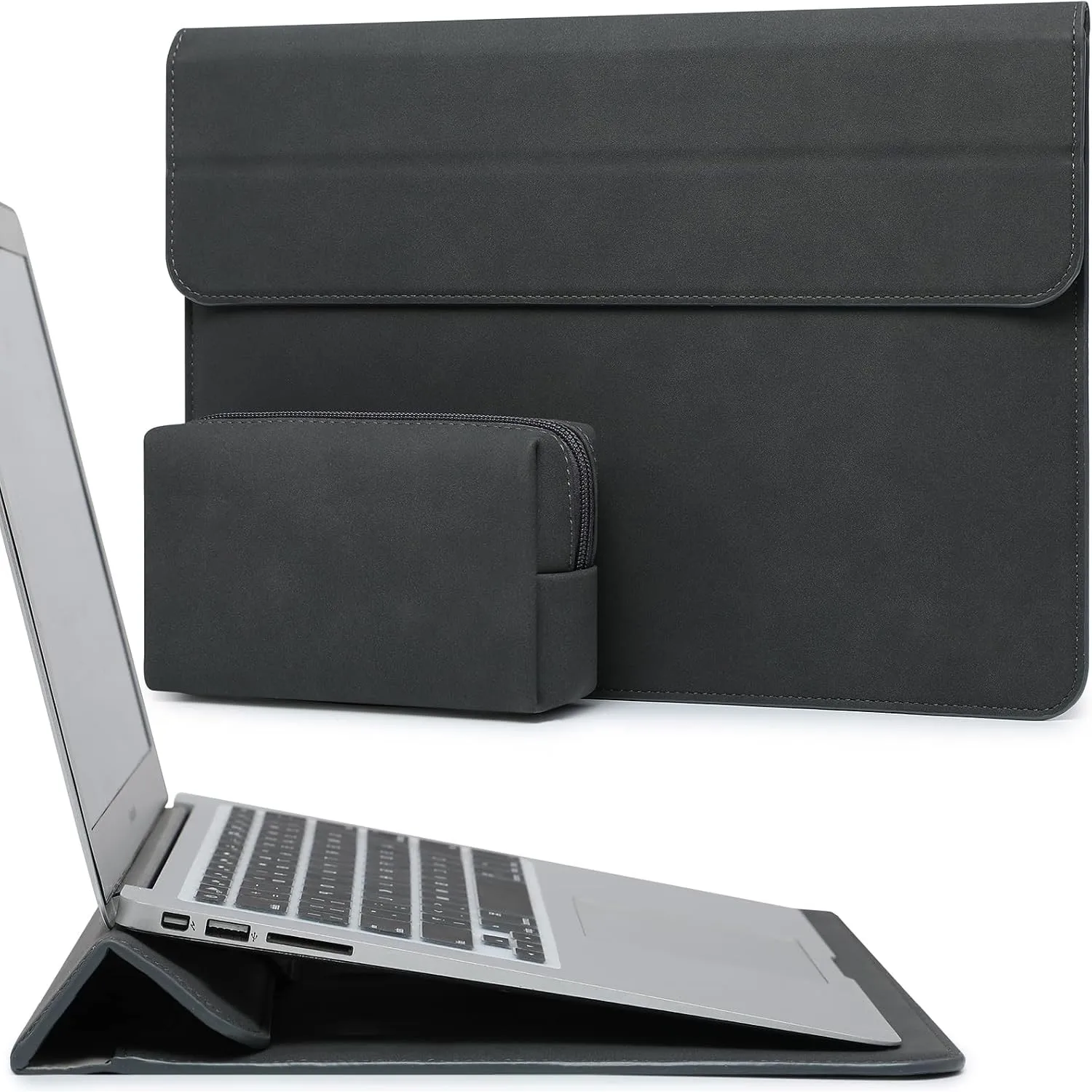 HYZUO 15 Zoll Laptoptasche Hülle mit Ständer für MacBook, Weltraum Grau | für MacBook Air 15 M5 A3448 M4 A3241 M3 A3114…