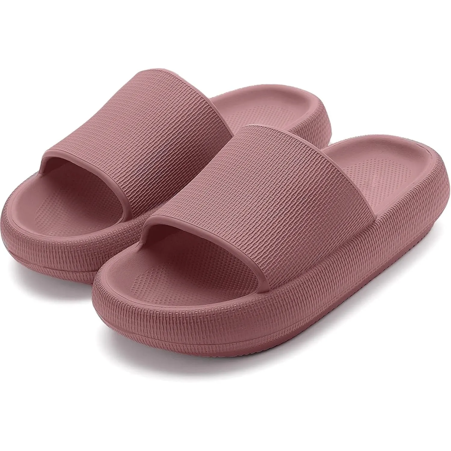 Donpapa Badeschuhe Damen Original Badeschlappen rutschfest Hausschuhe rutschfest Badelatschen Pantoletten Herren Sommer…