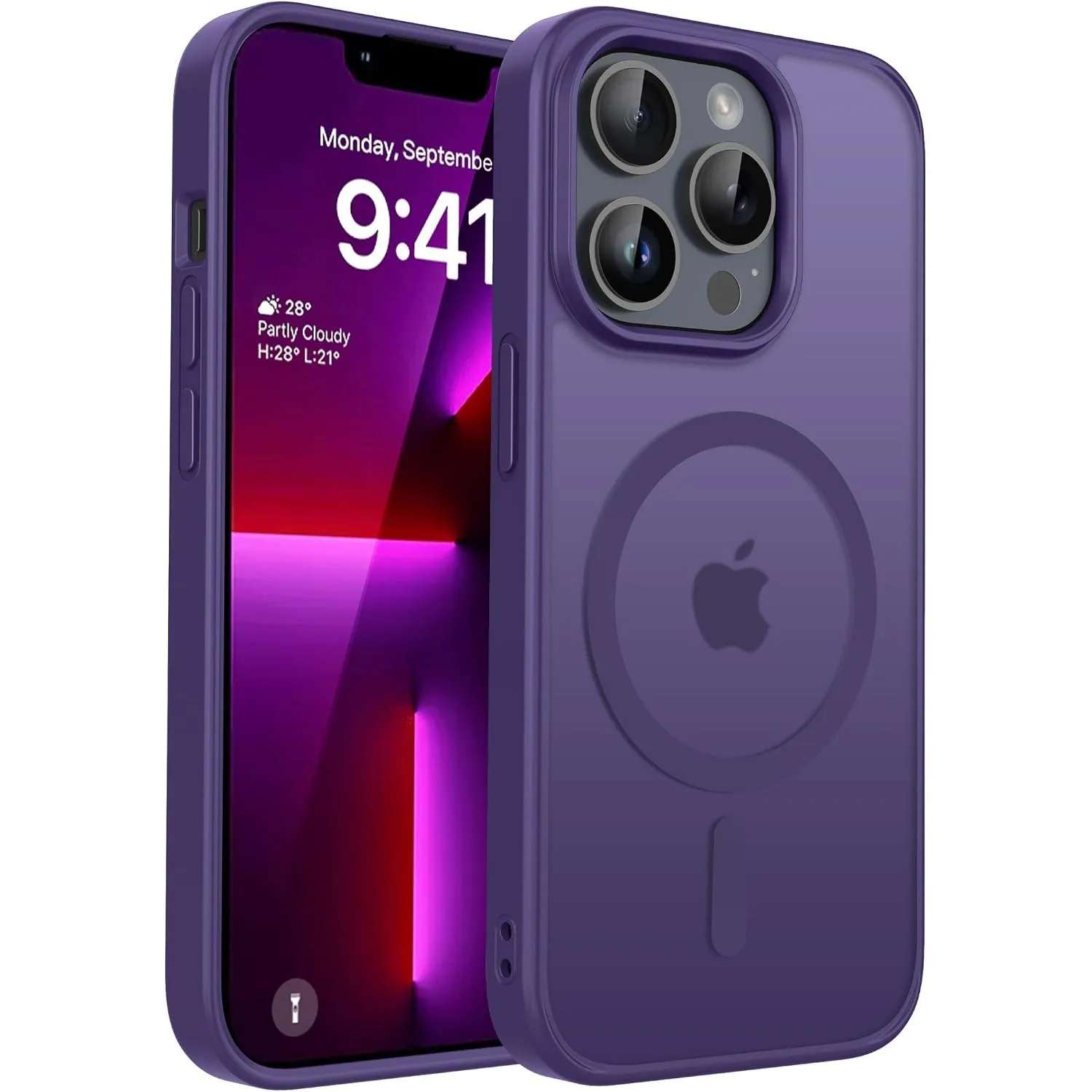CACOE für iPhone 13 Pro Hülle mit Militärschutz für MagSafe Handyhülle