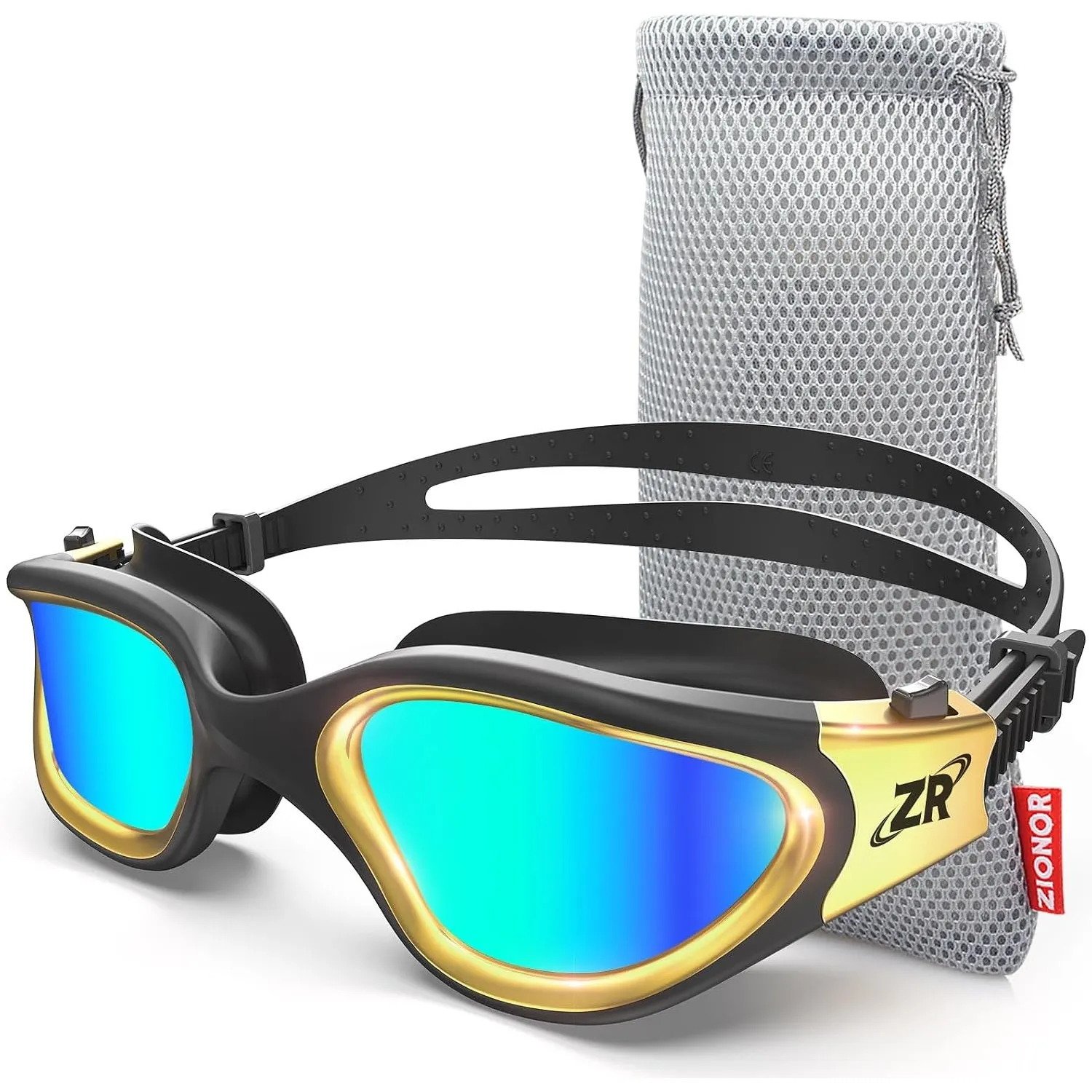 ZIONOR G1 Polarisierte Schwimmbrille für Damen und Herren UV-Schutzbrille
