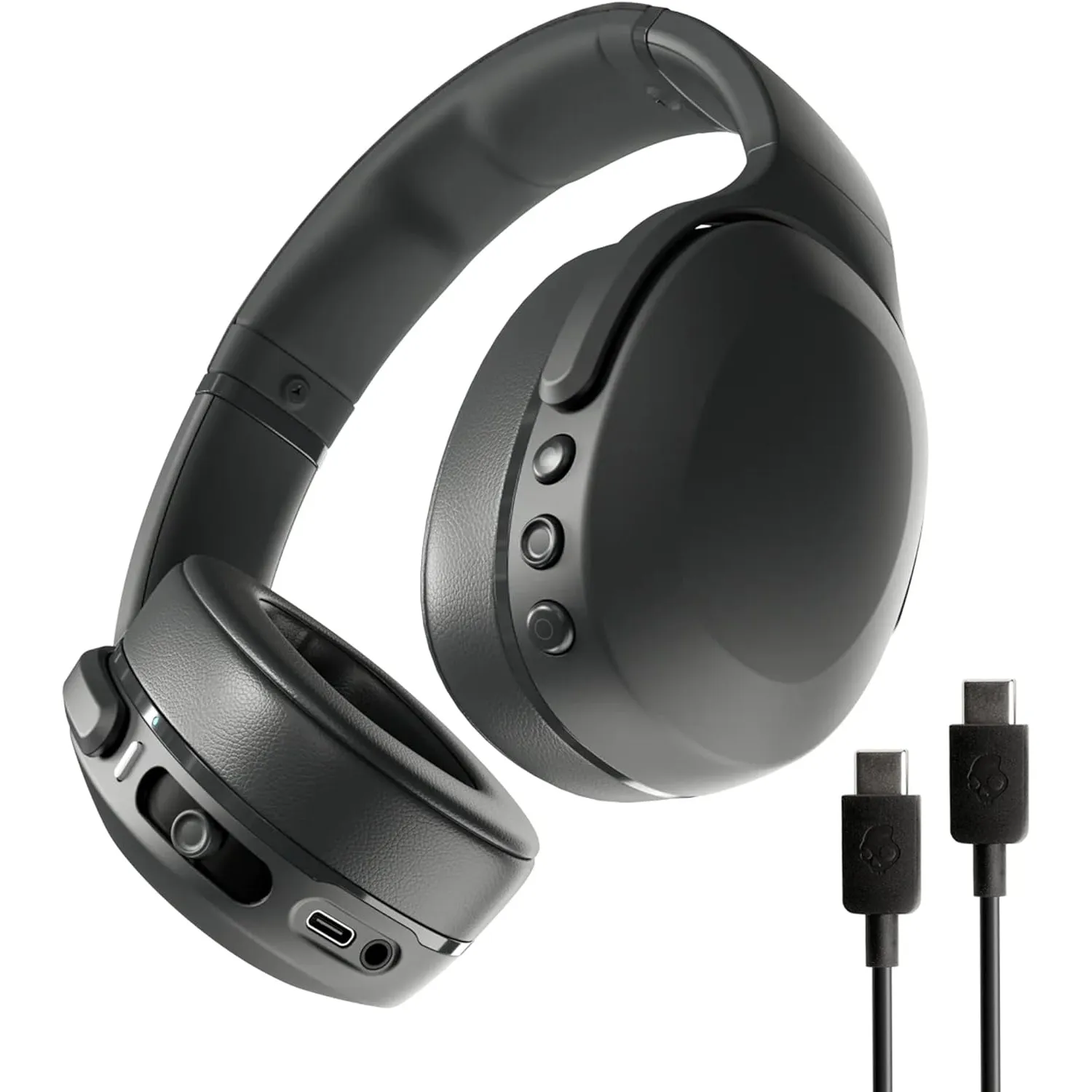 Skullcandy Crusher Evo Wireless Bluetooth-Kopfhörer - Schwarz