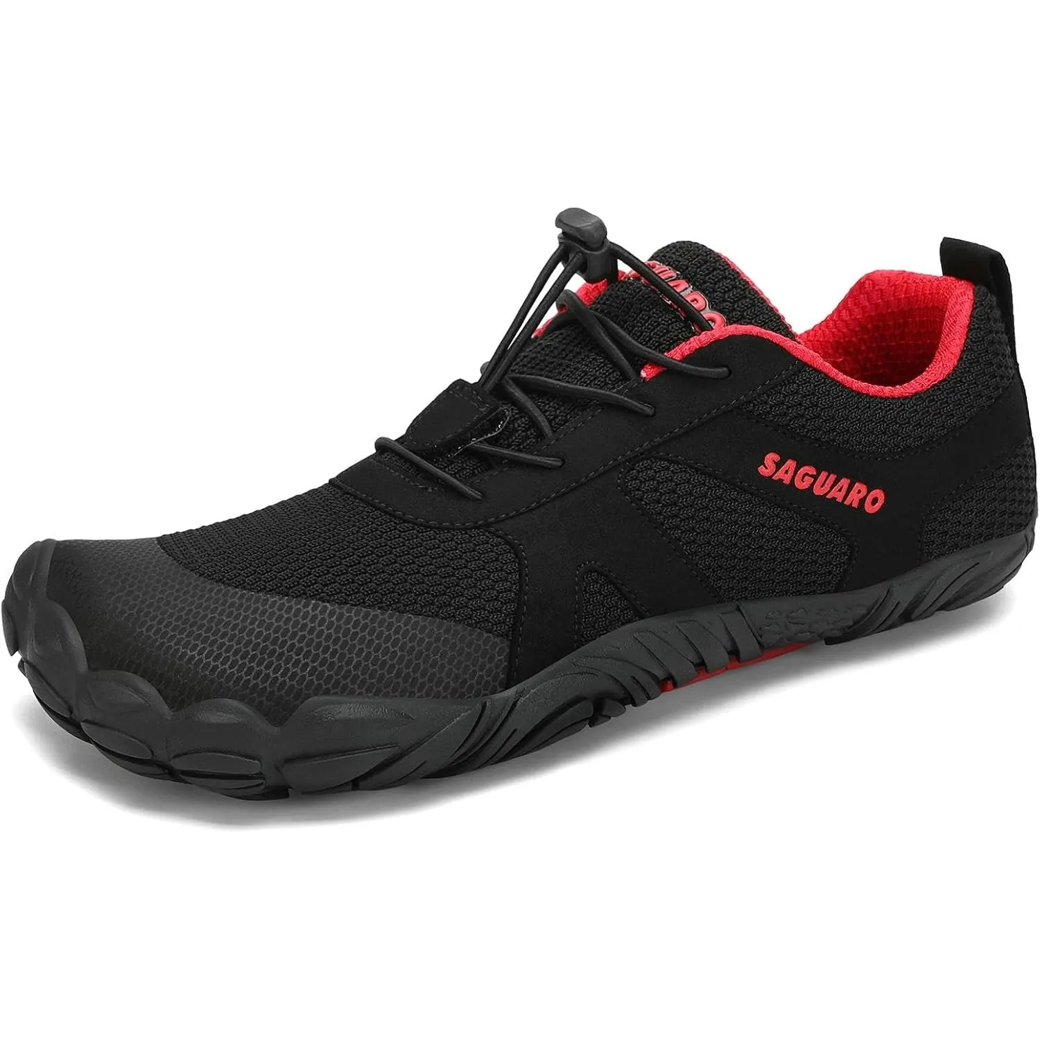 SAGUARO Barfußschuhe Herren Barfussschuhe Damen Barfuss Schuhe Zehenschuhe Outdoor Fitnessschuhe rutschfest Traillaufsc…