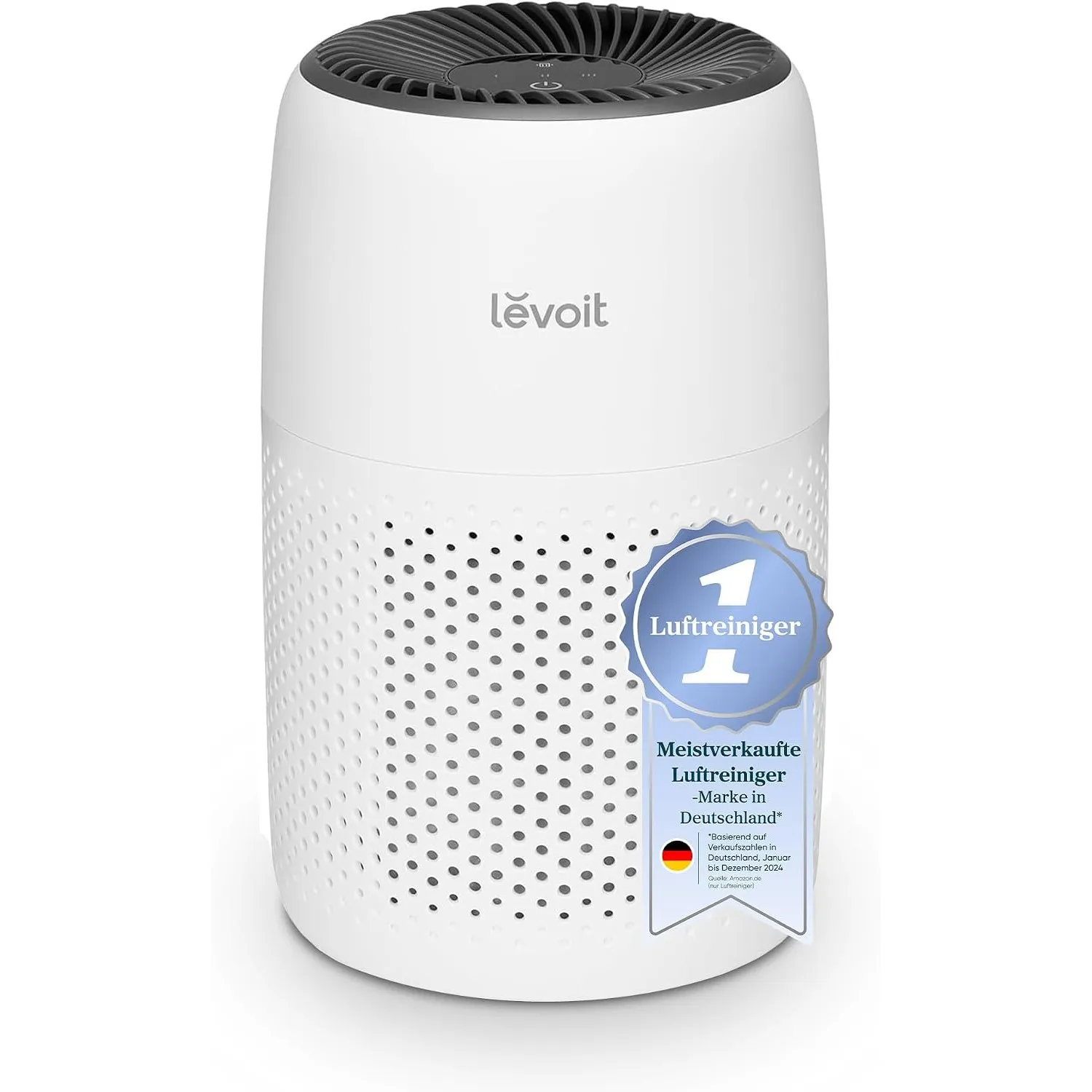 Levoit Luftreiniger Allergiker mit Aromatherapie, 7W Energiesparend, Weiß
