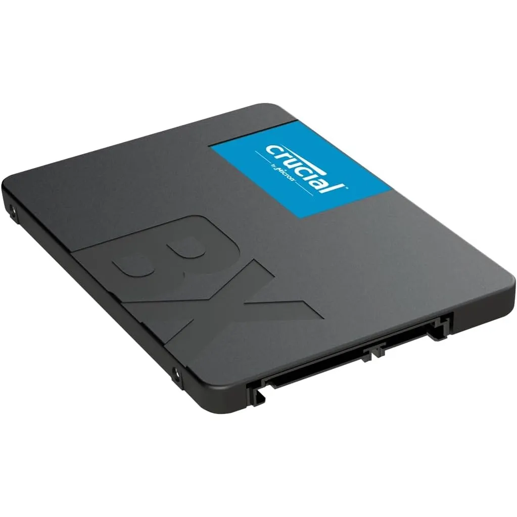 Crucial BX500 SATA SSD 2TB, 2,5" Interne Festplatte, bis zu 540 MB/s, 2TB SSD kompatibel mit Laptop und Desktop (PC), 3…