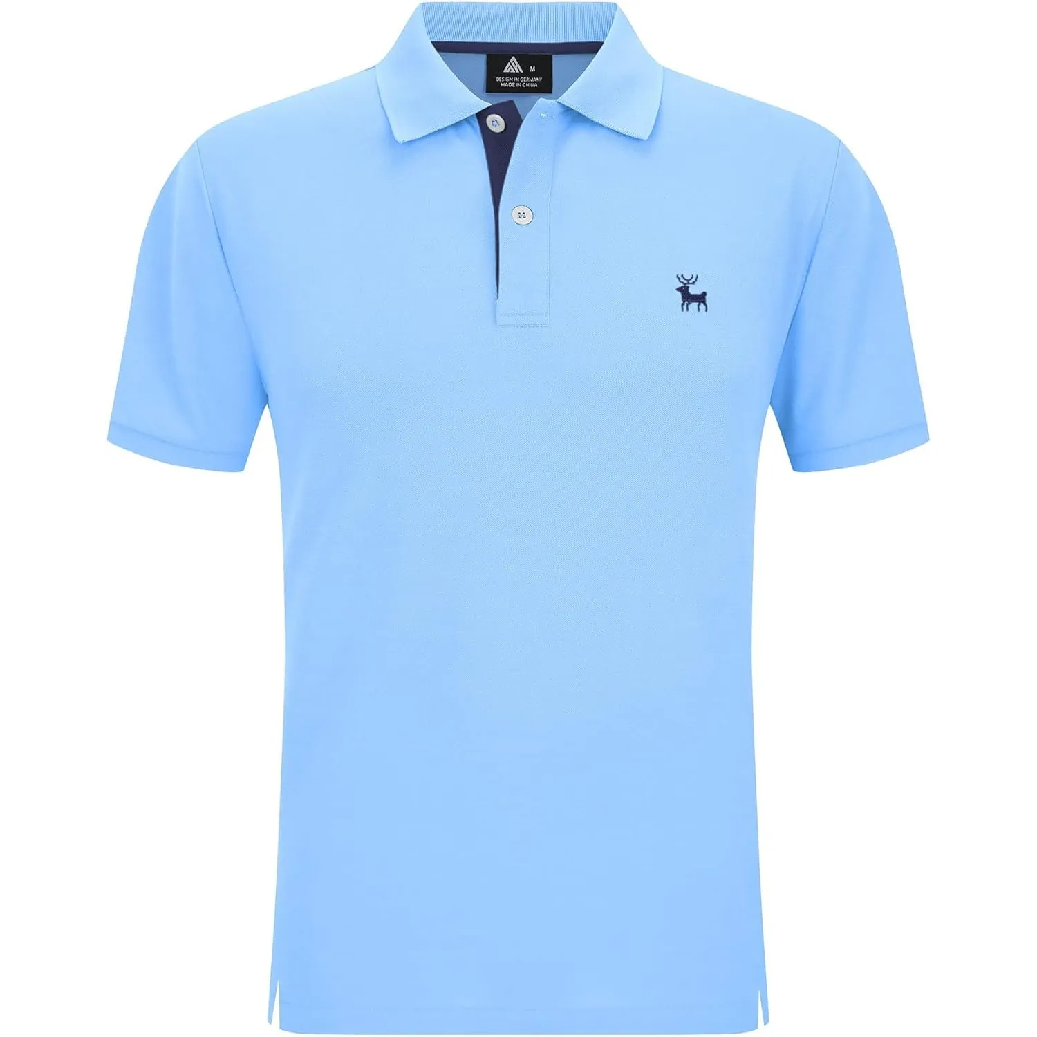 SwissWell Herren Kurzarm Poloshirt Atmungsaktiv T-Shirt Golf Sommer Poloshirts Männer Business Arbeits T Shirt Polohemd