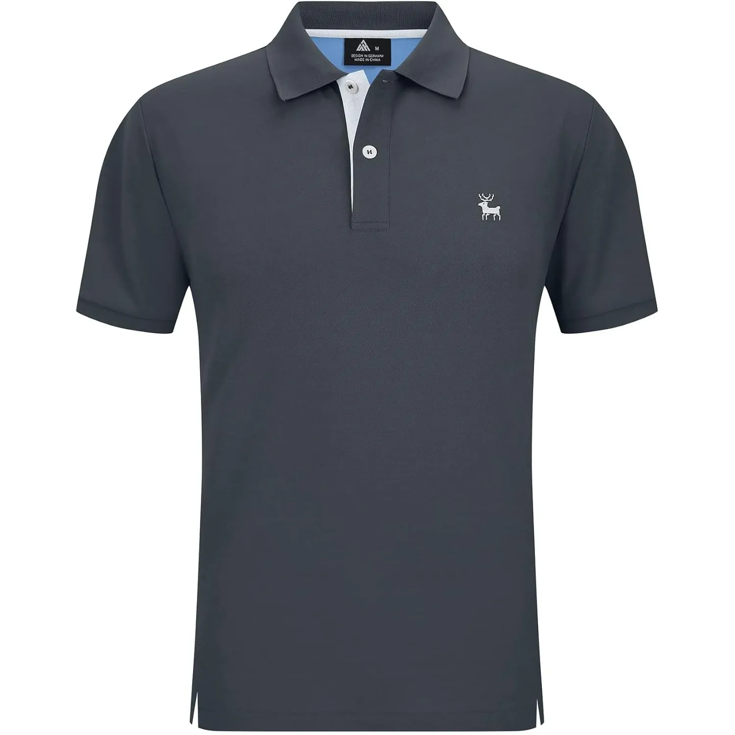 SwissWell Herren Kurzarm Poloshirt Atmungsaktiv T-Shirt Golf Sommer Poloshirts Männer Business Arbeits T Shirt Polohemd
