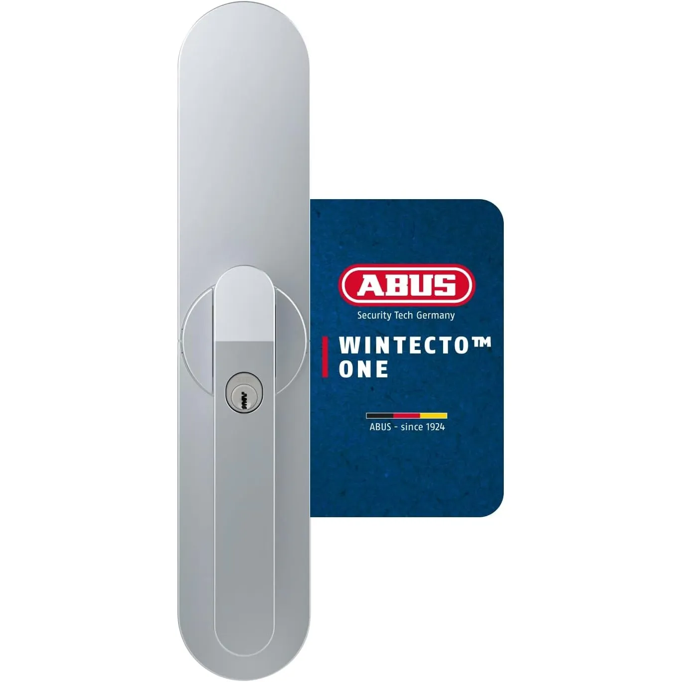 ABUS Fensterantrieb WINTECTO One – smarter Fenstergriff für Fenster, Balkon- und Terrassentür – mit Alarmfunktion – ein…