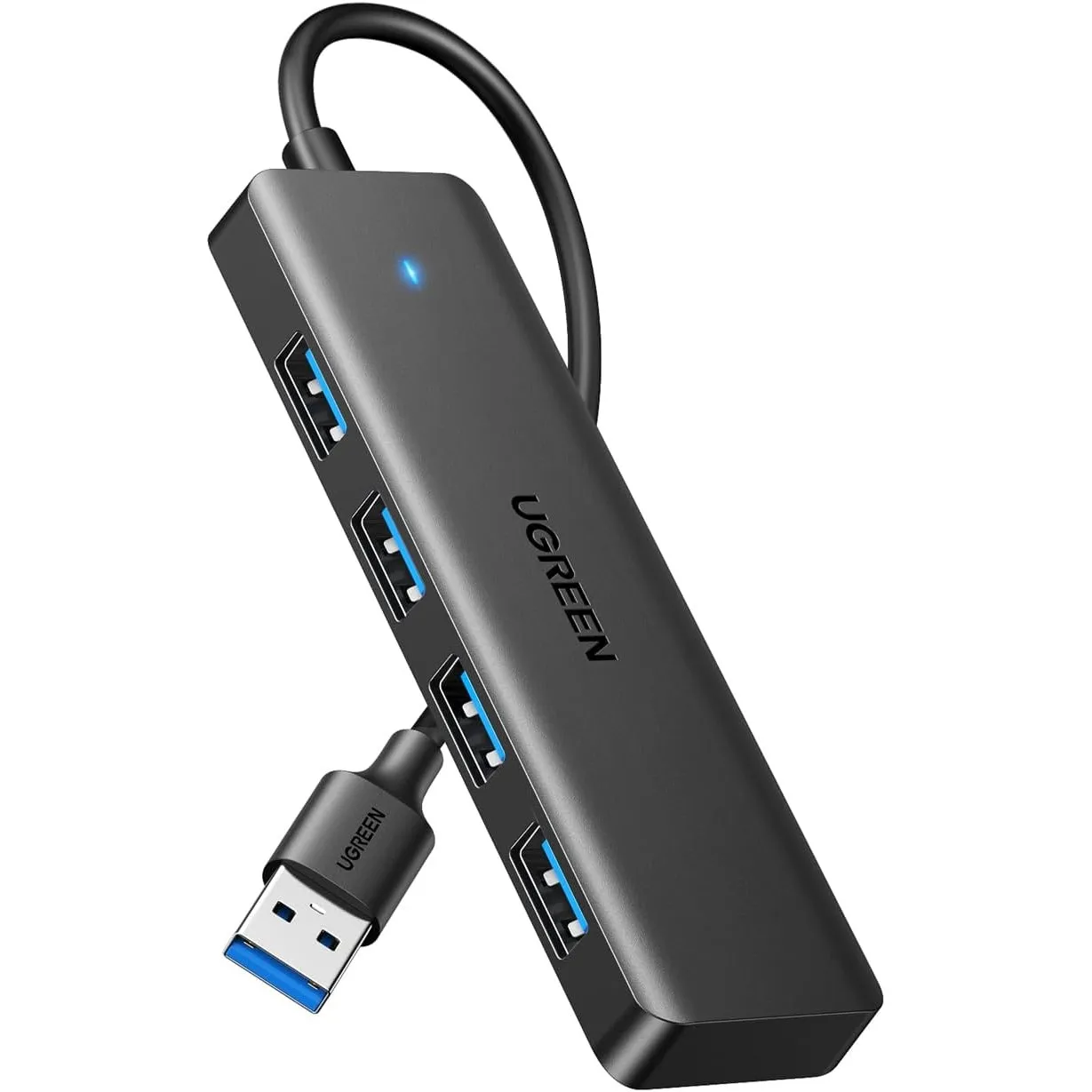 UGREEN 4-Port USB 3.0 Hub USB Verteiler Multiport Adapter 5Gbps (15cm)