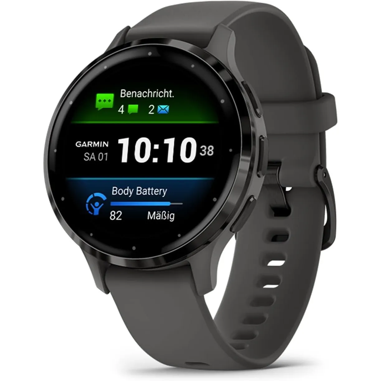 Garmin Venu 3S, 41 Mm, Fitness Smartwatch, 30 Mm AMOLED Touchdisplay, bis zu 10 Tage Akkulaufzeit, 30+ Sport Apps, Blue…