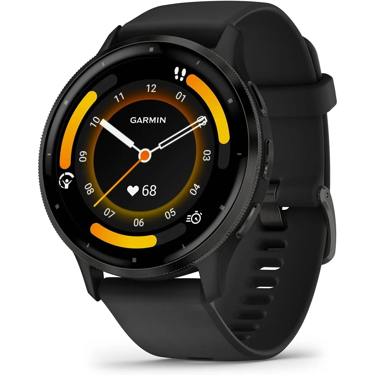 Garmin Venu 3 45mm – Fitness-Smartwatch, 1,4" AMOLED-Touchdisplay, bis zu 14 Tage Akkulaufzeit, 30+ Sport-Apps, Bluetoo…