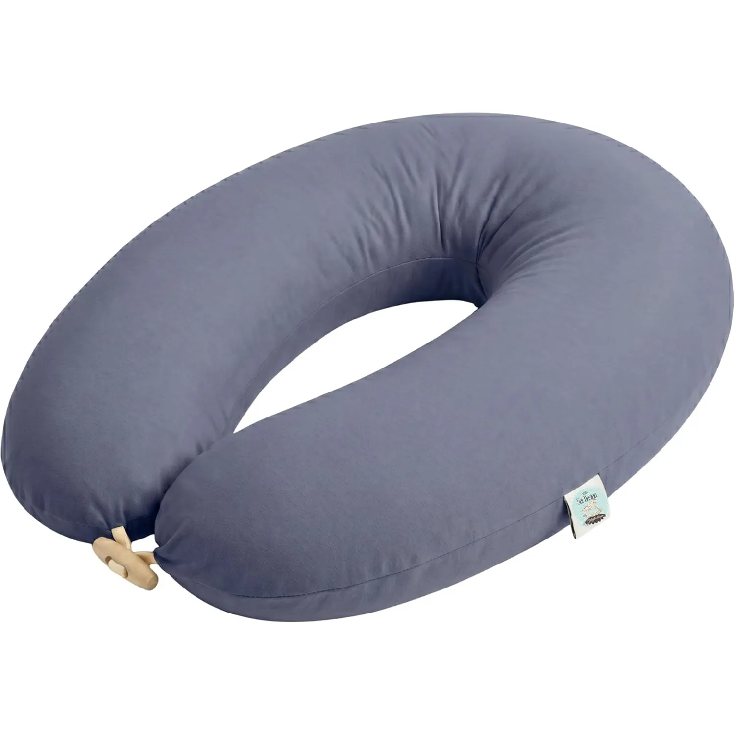 sei Design Stillkissen XXL 190×35 cm – ergonomisch Zertifiziert & waschbar – mit Faserbällchenfüllung & Premium-Jersey-…