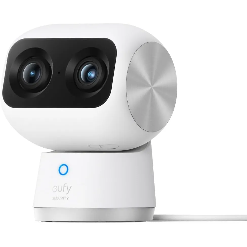 eufy Indoor Cam S350, Überwachungskamera Innen, 4K, Dual Kameras, K.I